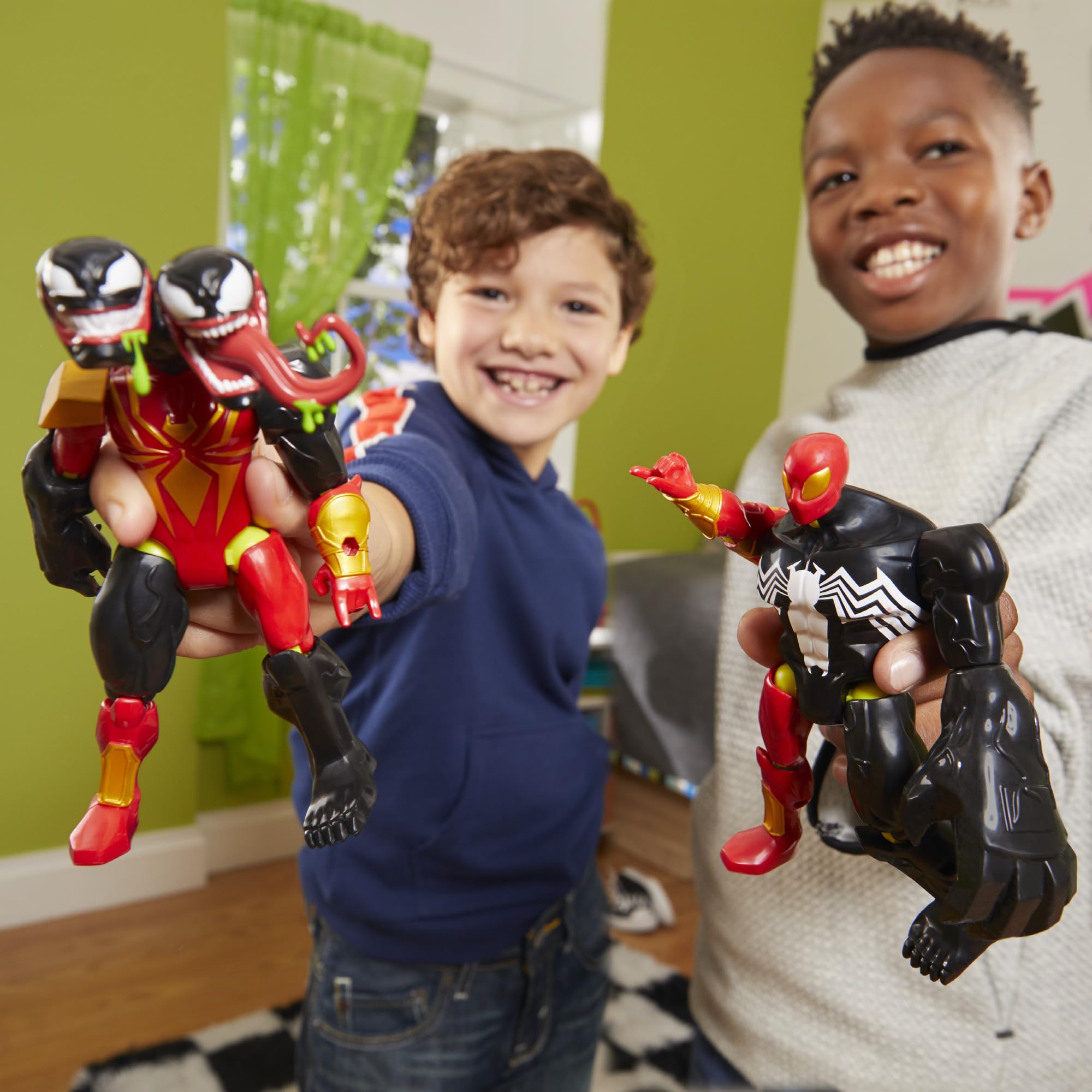 MixMashers Marvel Miles Morales Action Figure - Mix & Match Super Hero Toy for Kids 4