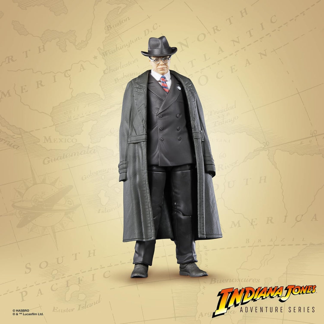 Hasbro Indiana Jones Adventure Series Raiders of the Lost Ark - Major Arnold Toht 6-Inch Action Figure (F6061)