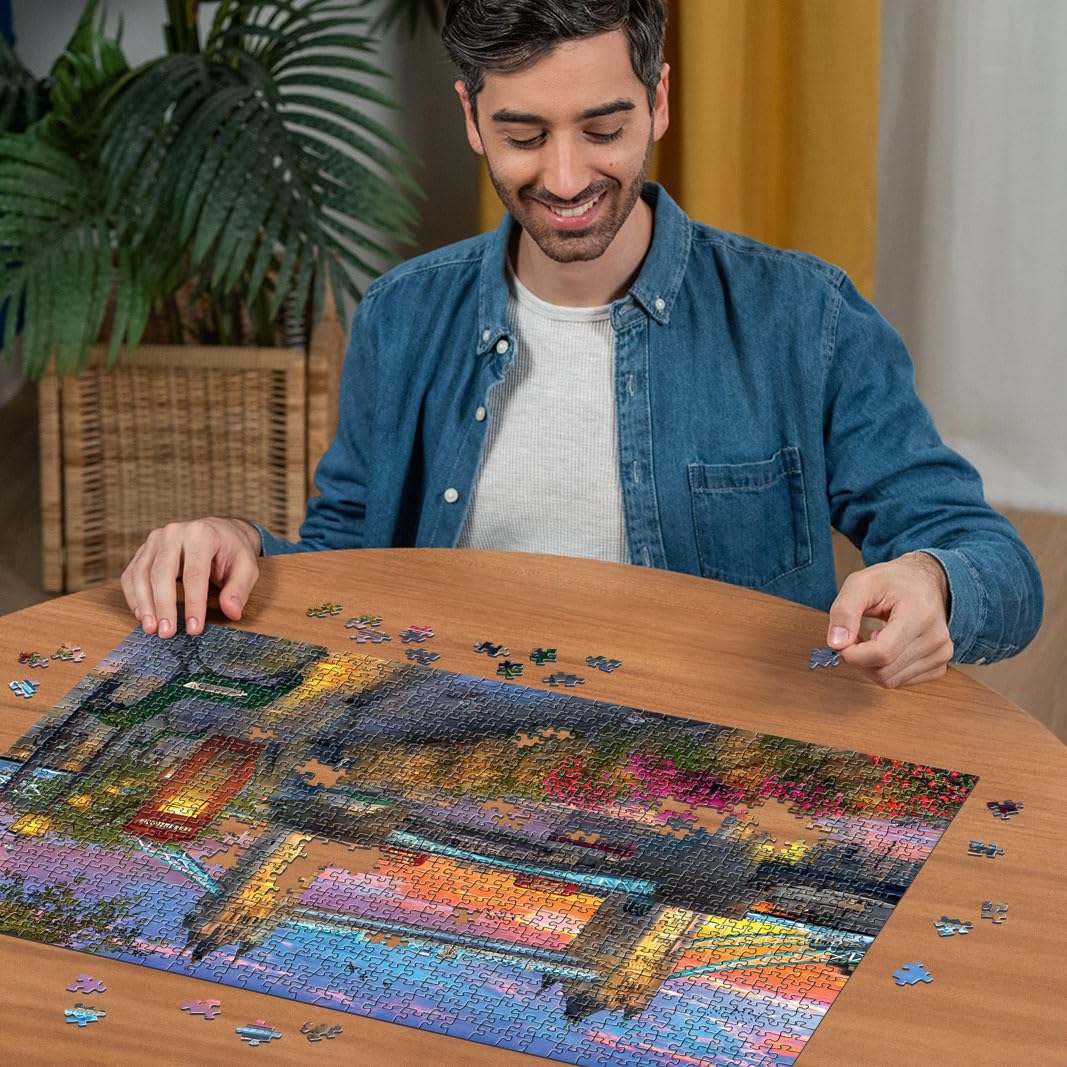 Ravensburger Tower Bridge at Sunset 1000 Piece Jigsaw Puzzle for Adults 10