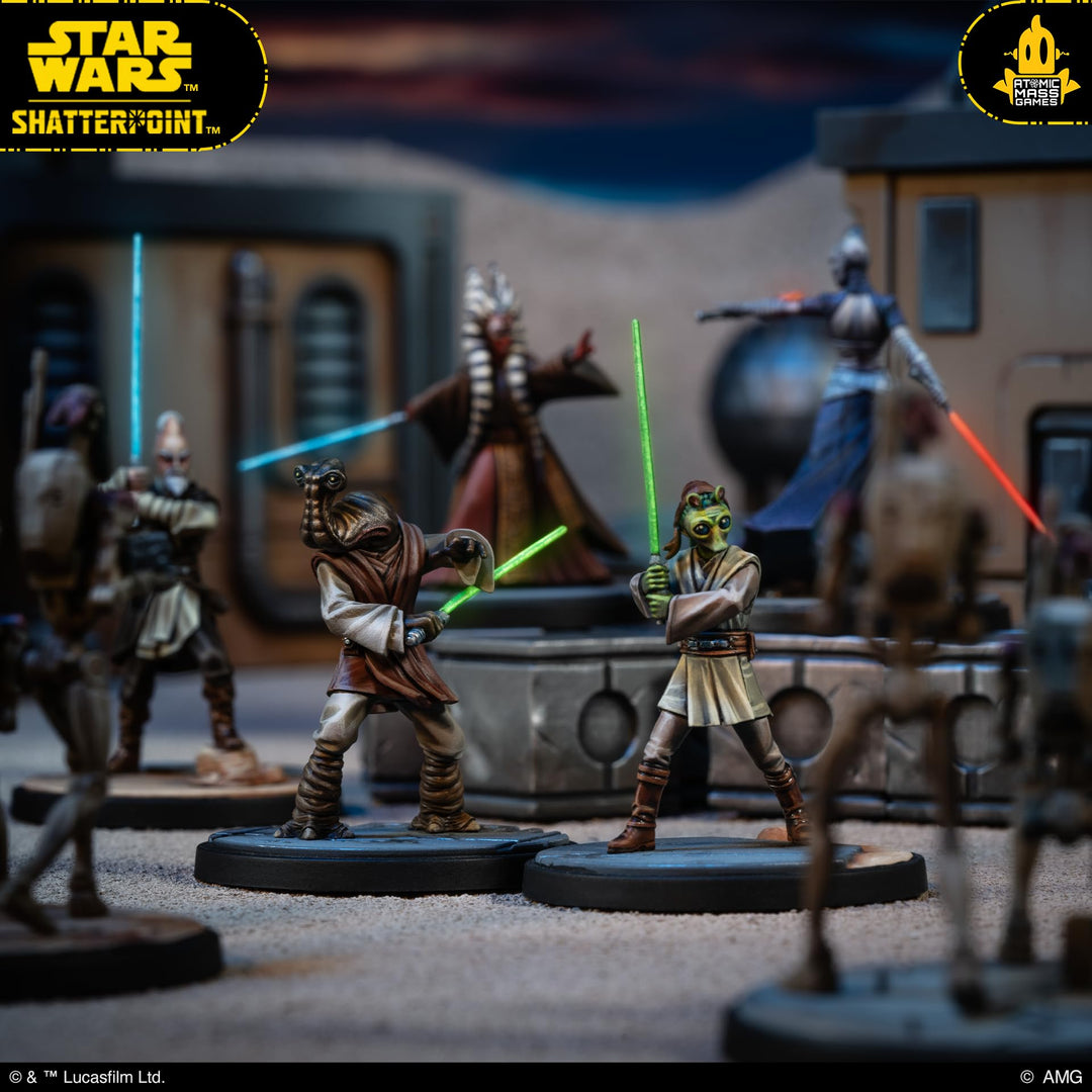 Atomic Mass Games Star Wars Shatterpoint: Wisdom of the Council Squad Pack