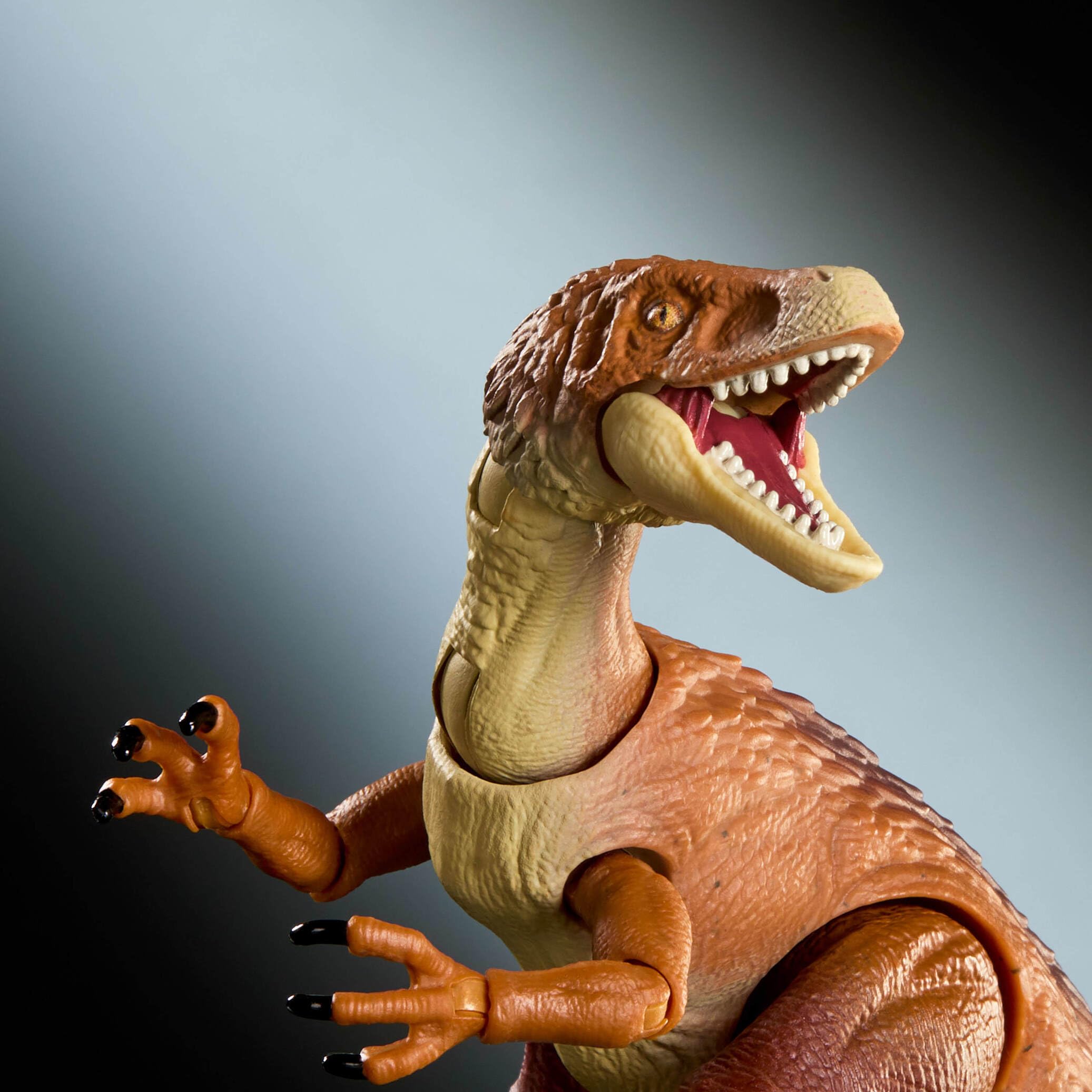 Mattel Jurassic World Hammond Collection Ornitholestes Dinosaur Action Figure | 18 Points of Articulation | 9.2-inch