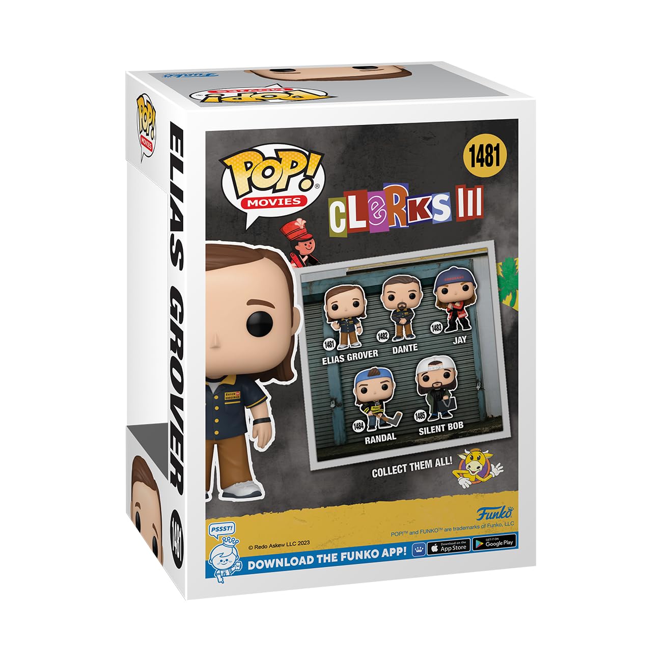 Funko Pop! Movies: Clerks 3 - Elias Grover Vinyl Figure (72441) 3