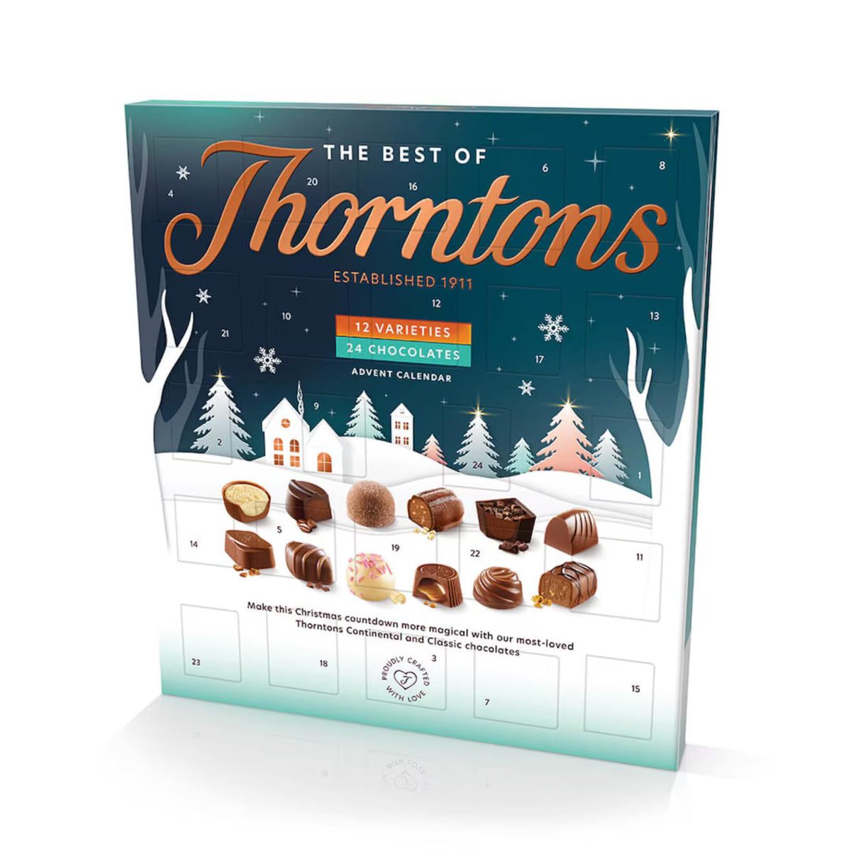 Thorntons Best of Thorntons Advent Calendar - 24 Chocolates, 253g