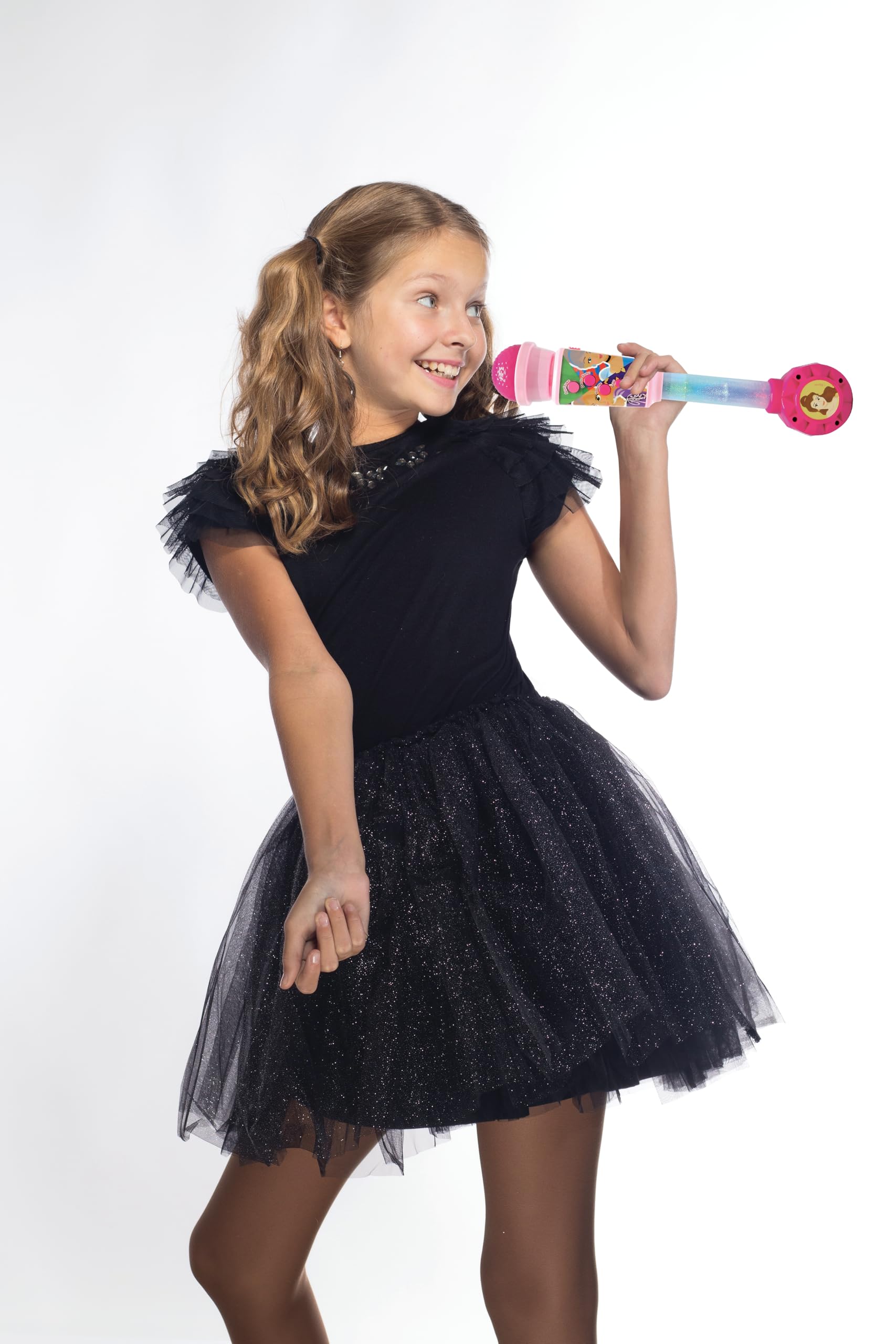 LEXIBOOK Disney Princess Luminous Microphone for Children 4