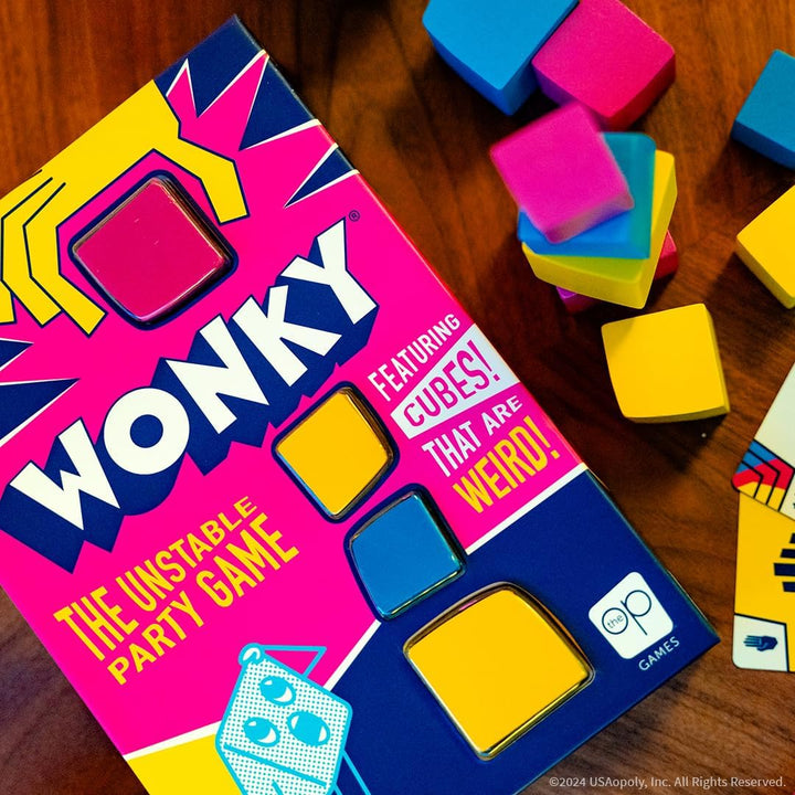 USAopoly Wonky Board Game (WK107-000-002400-06)