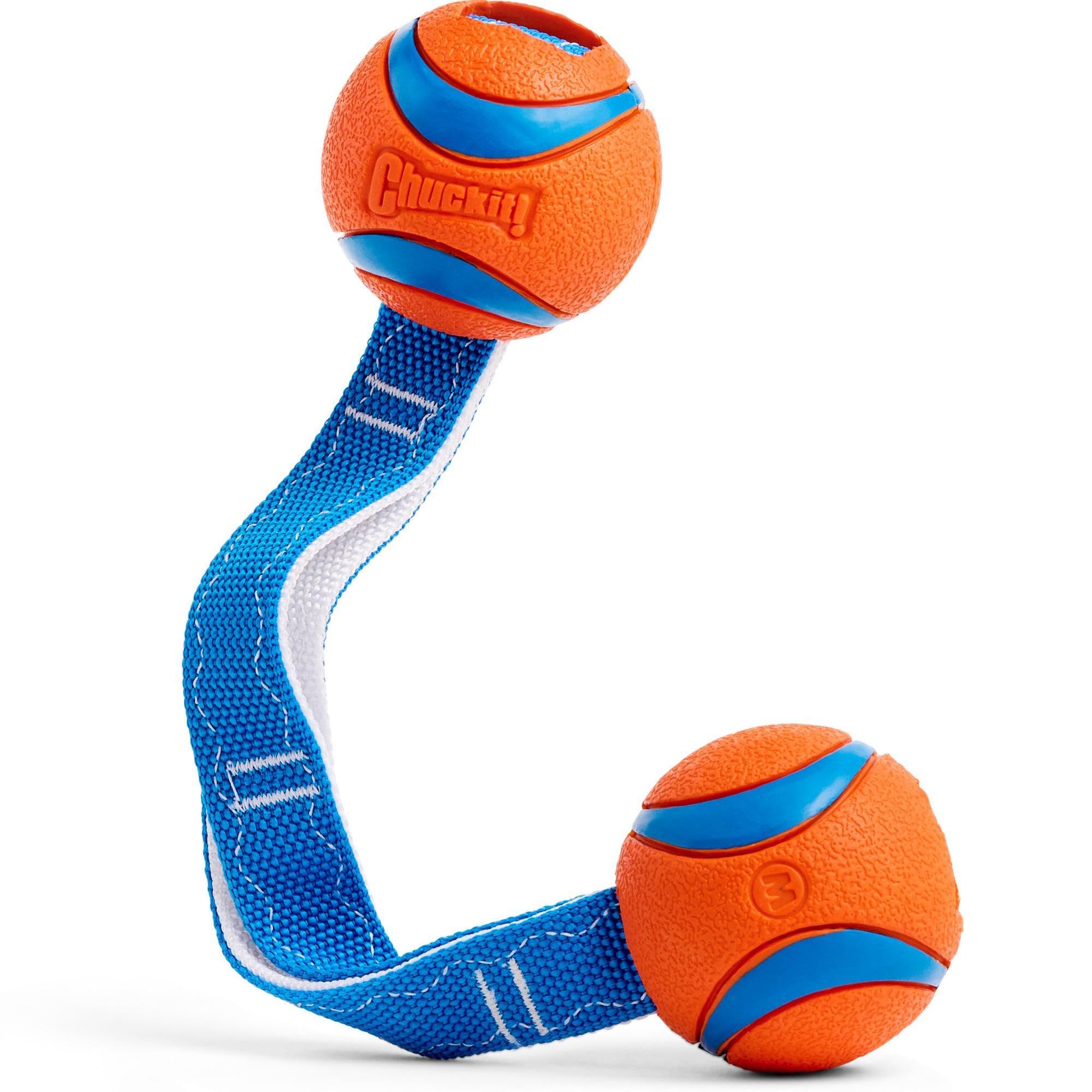 Chuckit! Ultra Duo Tug Dog Toy - Medium Size | Natural Rubber | Water Resistant
