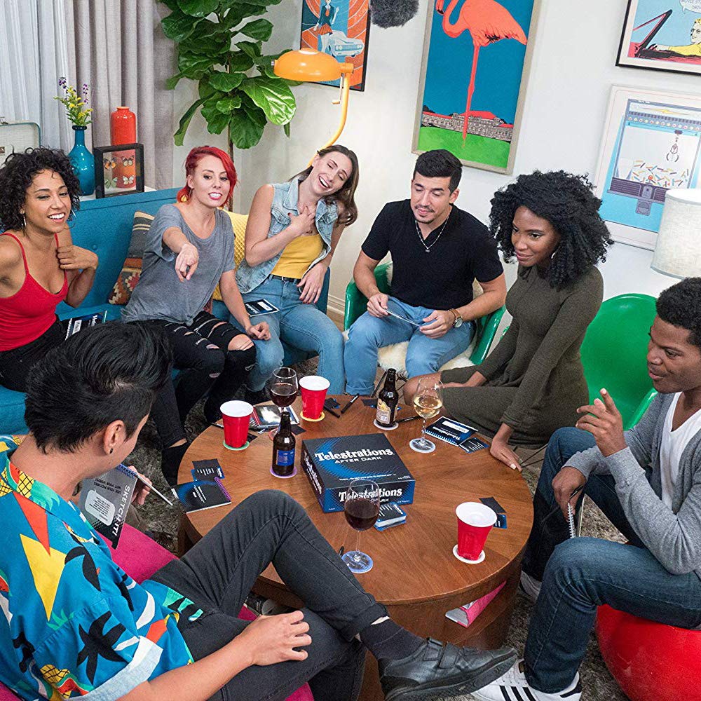 USAopoly Telestrations After Dark - Hilarious Party Game | Ages 17+ | 4-8 Players | 10-15 Minutes 6