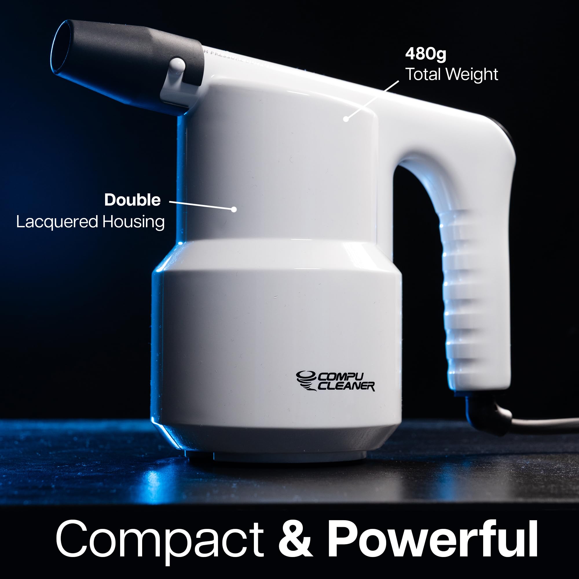 IT Dusters CompuCleaner Original Electric Air Duster Blower for PC, Laptop, Console Cleaning | 500W Motor 6