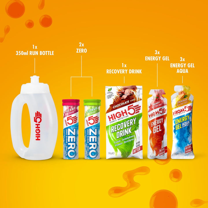 HIGH5 Run Pack - Energy, Hydration & Recovery Bundle for Runners