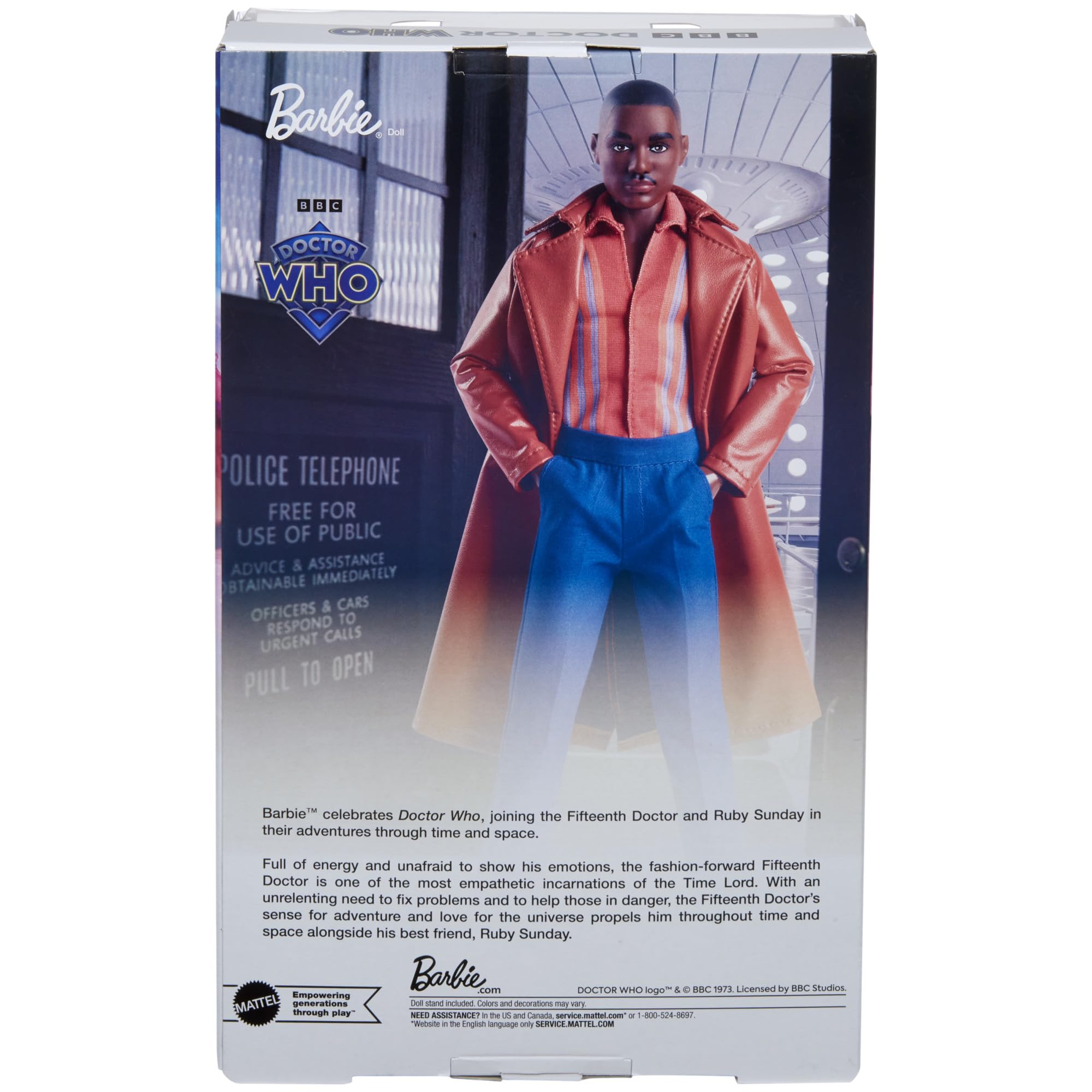 Barbie The Fifteenth Doctor Doll - Doctor Who Collectible Action Figure for Ages 6+ 2