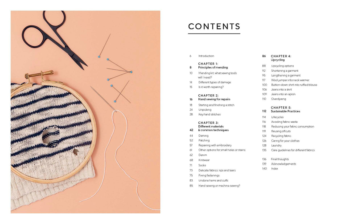 The Great British Sewing Bee Repair and Re-wear: How to Sustainably Mend, Upcycle and Care for your Clothes by The Great British Sewing Bee