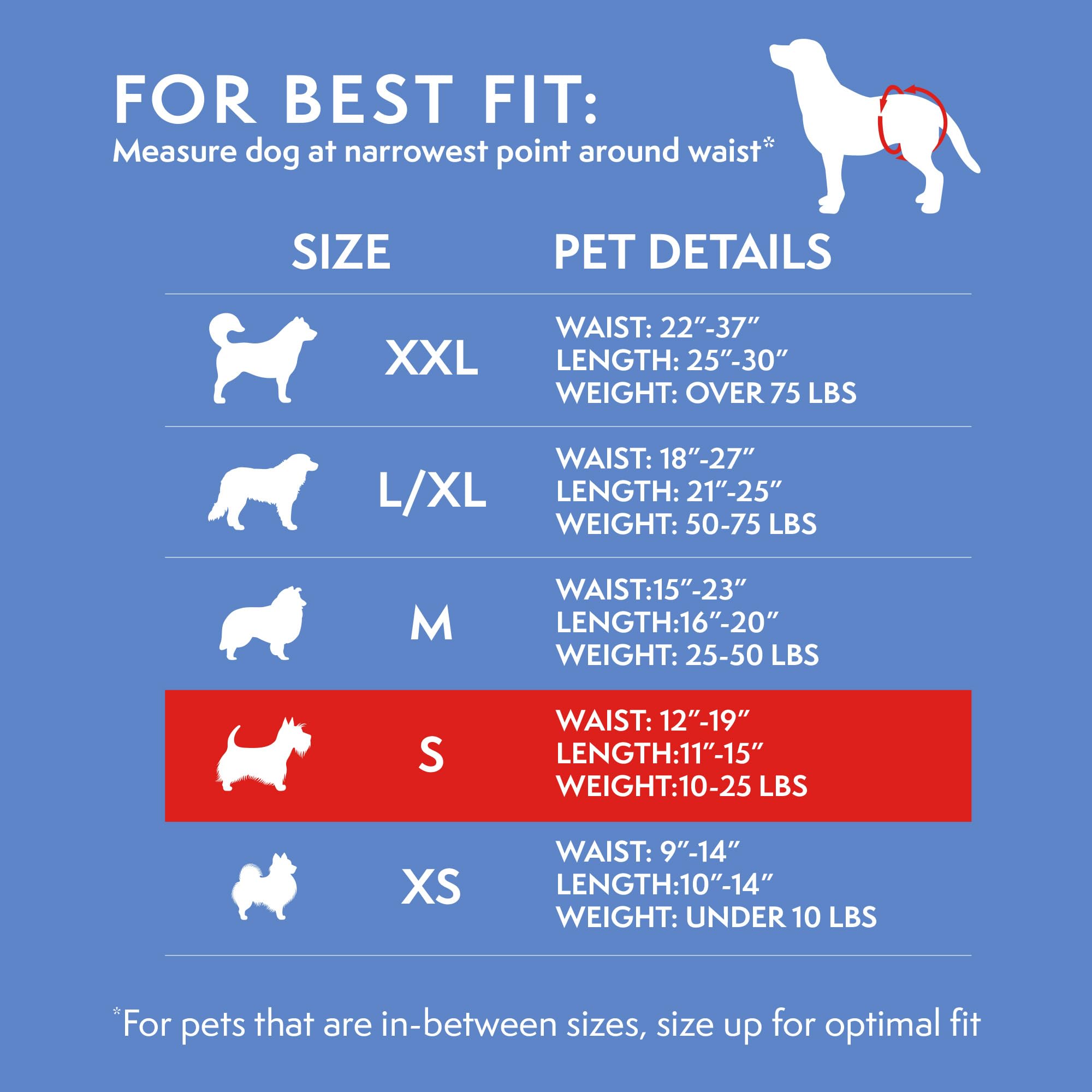 Simple Solution True Fit Disposable Dog Diapers for Female Dogs - Small Size, 12 Count 4