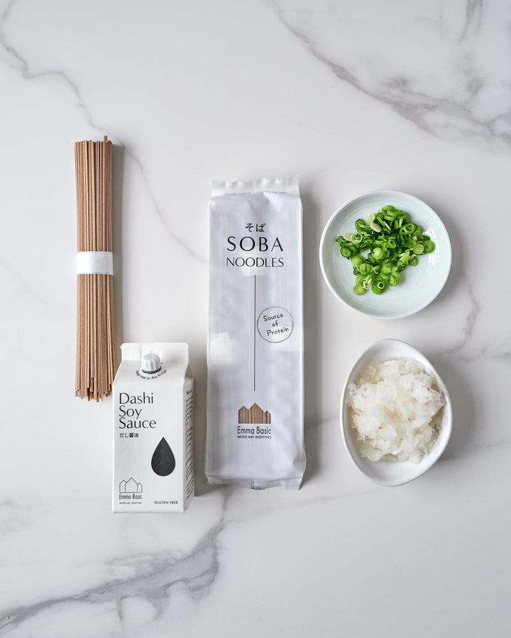 Emma Basic - Soba Noodles 250g | Source of Protein | Quick Cooking | Vegan