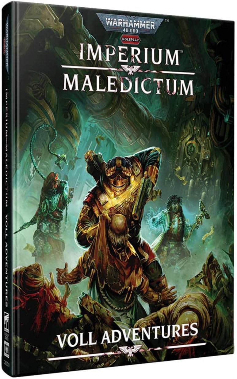 Cubicle 7 Warhammer 40,000 Imperium Maledictum Voll Adventures Role Playing Book | Ages 15+ 1