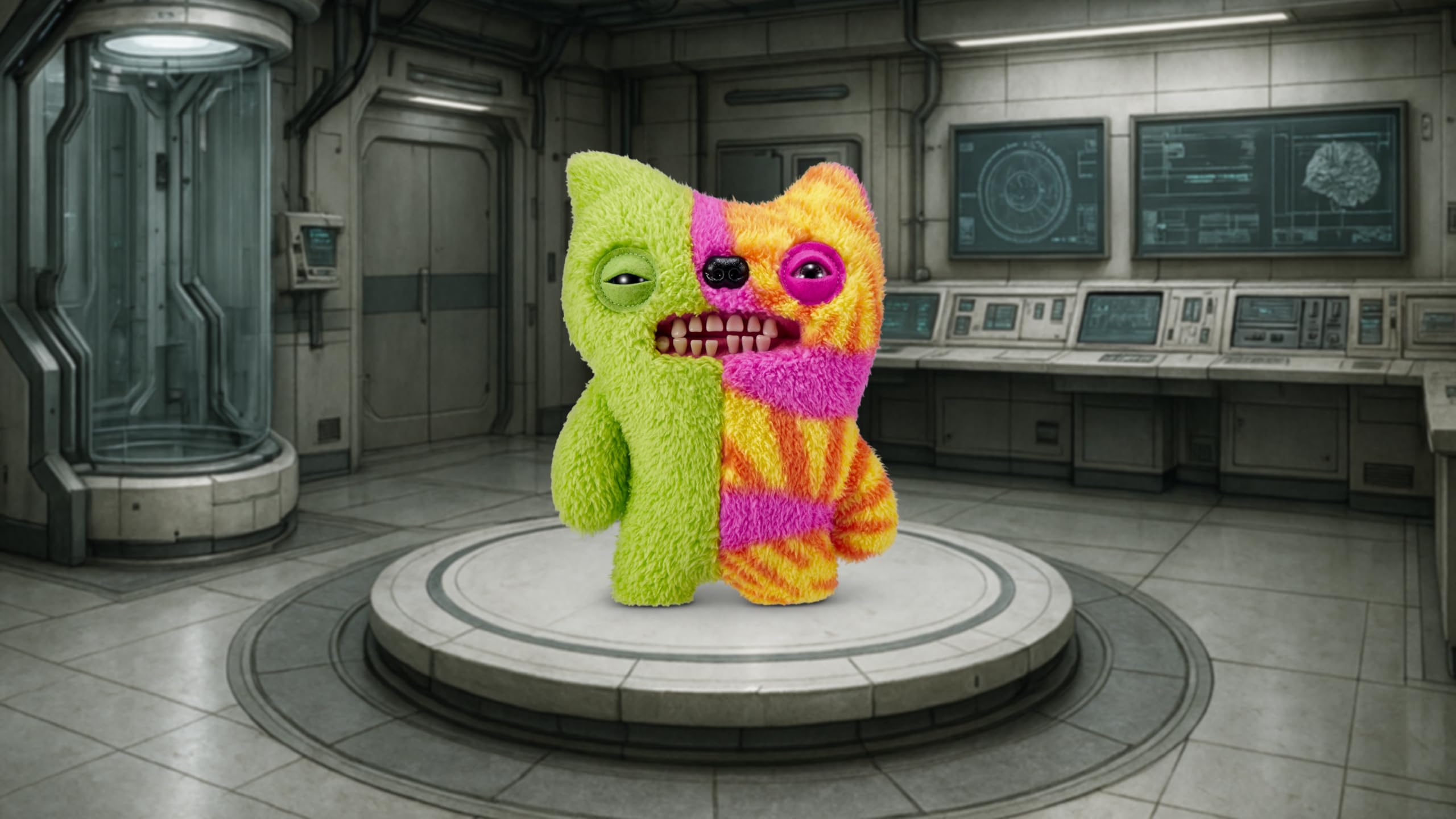 Fuggler Misfit Monsters 9-inch Plush Toy by ZURU - Funny Ugly Monster Collectible for Kids & Adults 12