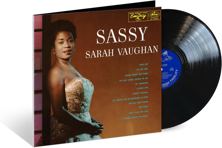 Verve Acoustic Sounds Series - Sarah Vaughan Sassy Vinyl Record (V6-8246)