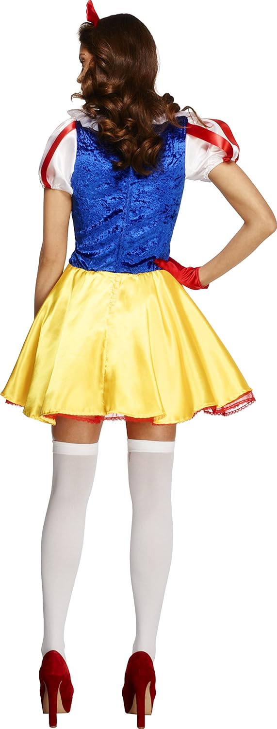Smiffy's Fairytale Costume for Women - Dress with Attached Underskirt, Headband & Choker, Once Upon a Time Blue, Large 3