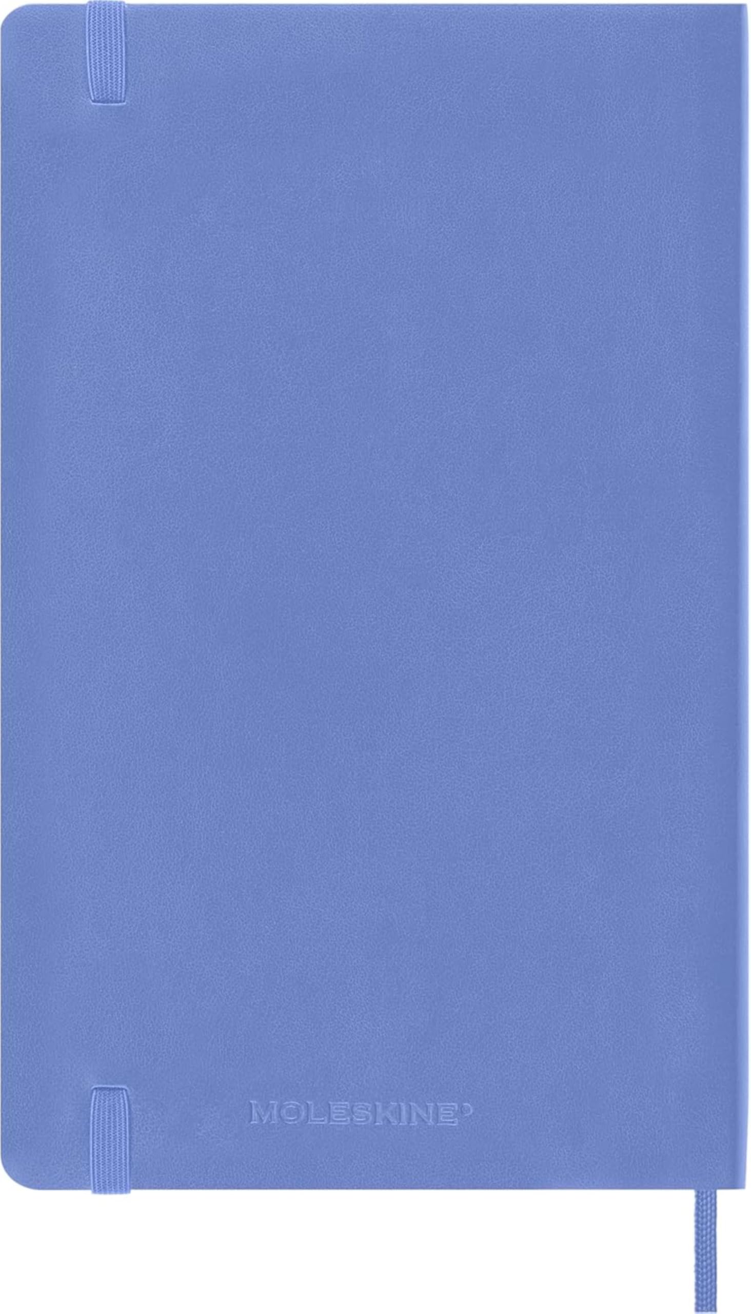 Moleskine Classic Notebook - Ruled, Soft Cover, Large 13x21 cm, Hydrangea Blue, 240 Pages 3