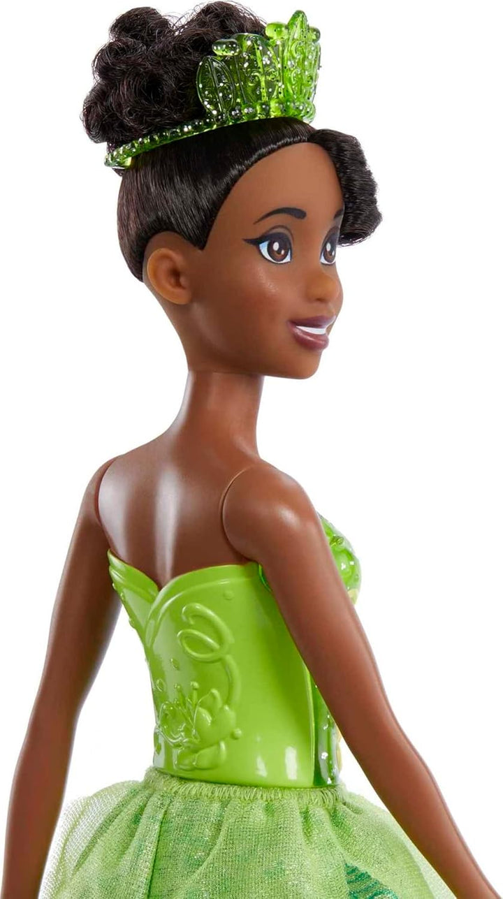 Disney Princess Tiana Posable Fashion Doll - Sparkling Movie-Inspired Outfit, Ages 3+