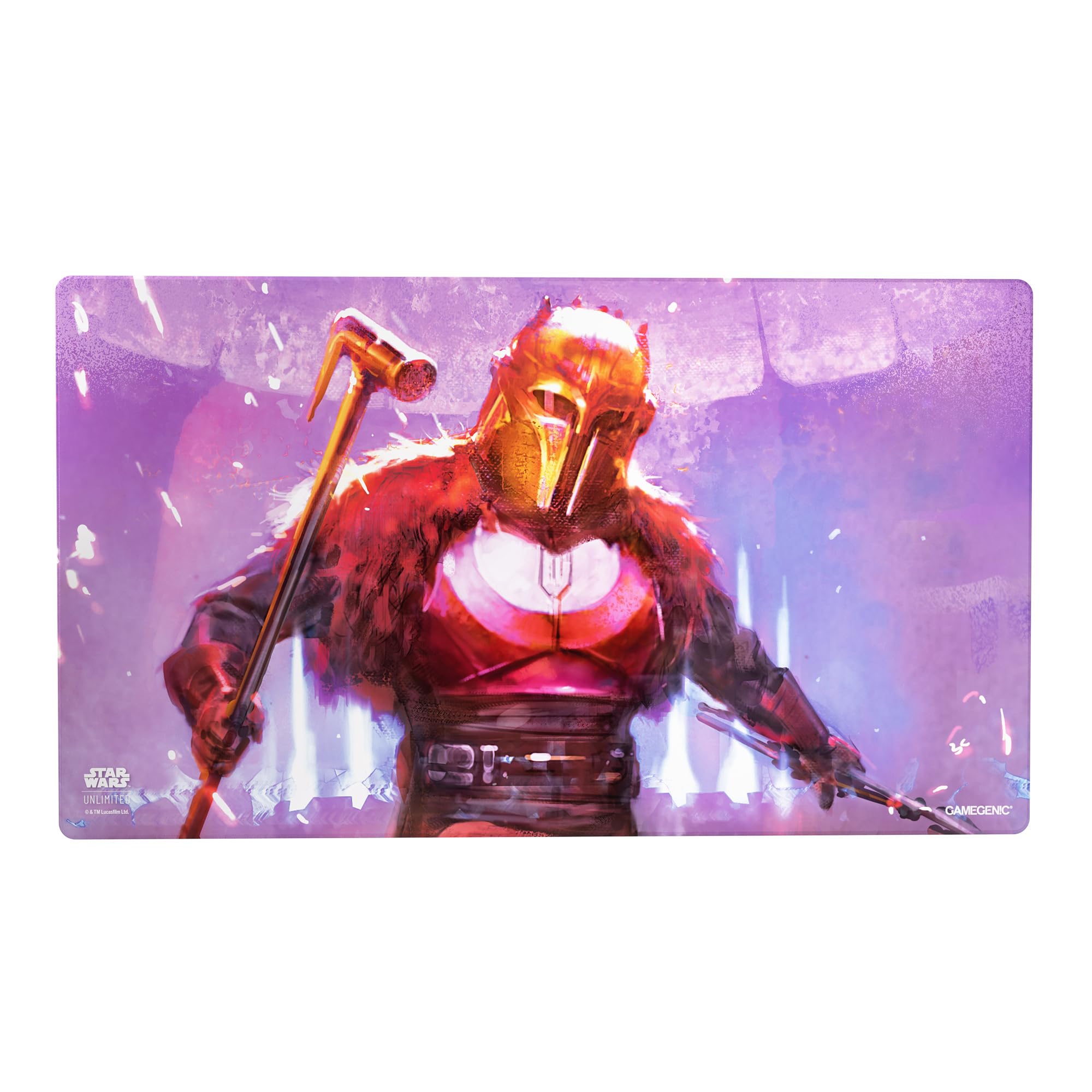 Gamegenic Star Wars Unlimited Shiny Playmat - The Armourer | 61x35cm | Unisex Adult