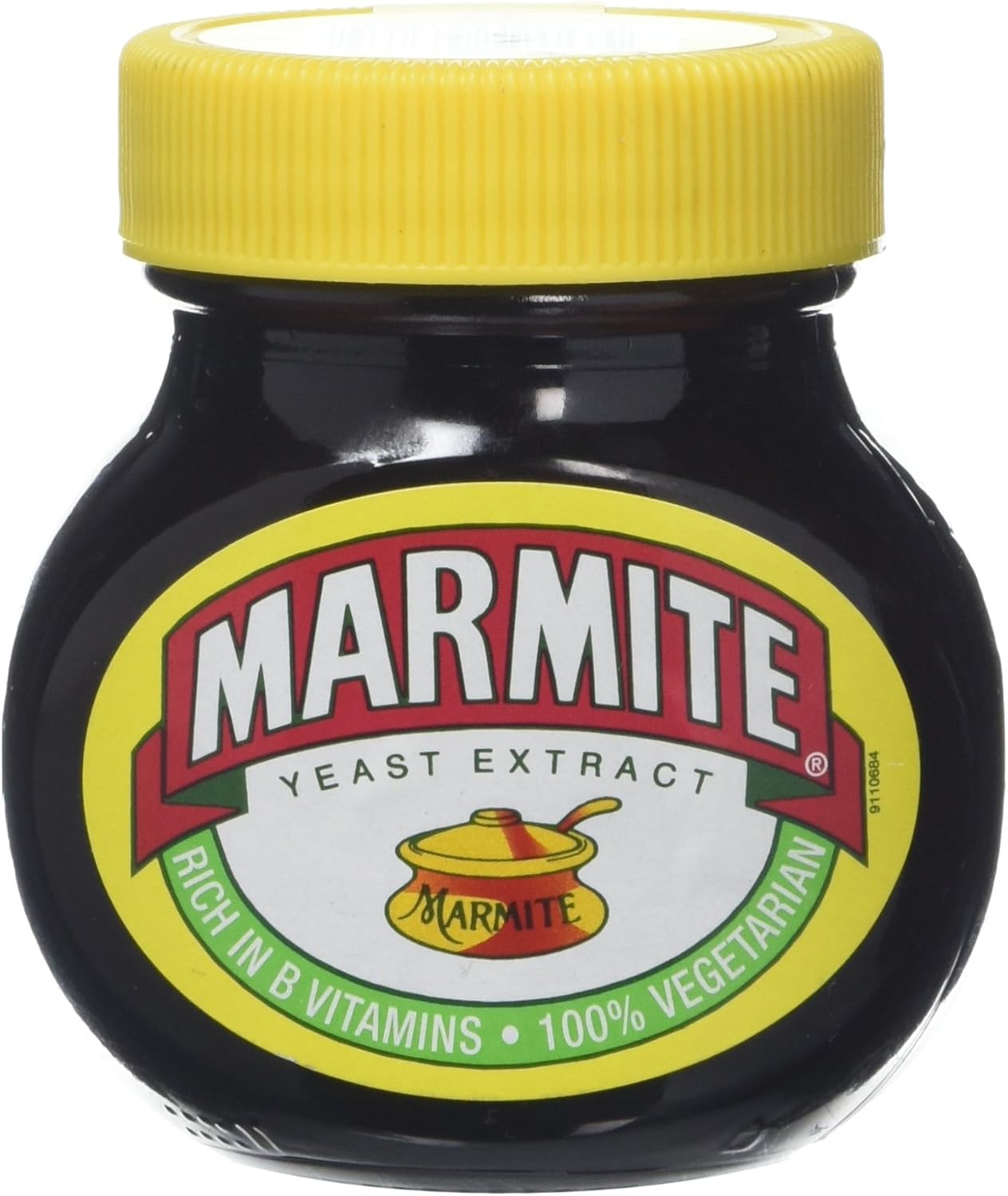 Marmite Classic Yeast Extract Vegan Breakfast Spread 125g - Rich in B Vitamins, No Added Sugar 1