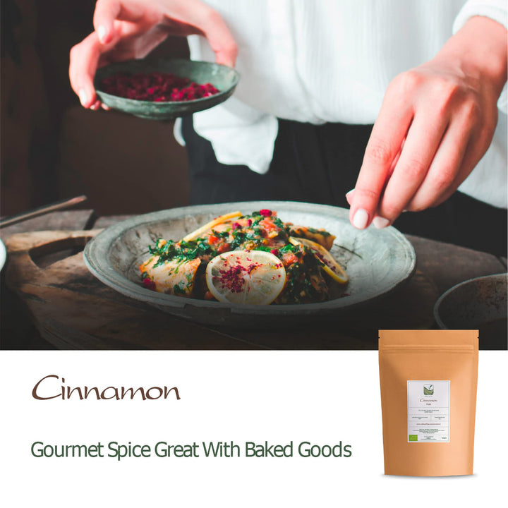 Organic Ceylon Cinnamon Sticks Bark - Perfect for Sweet and Savoury Dishes