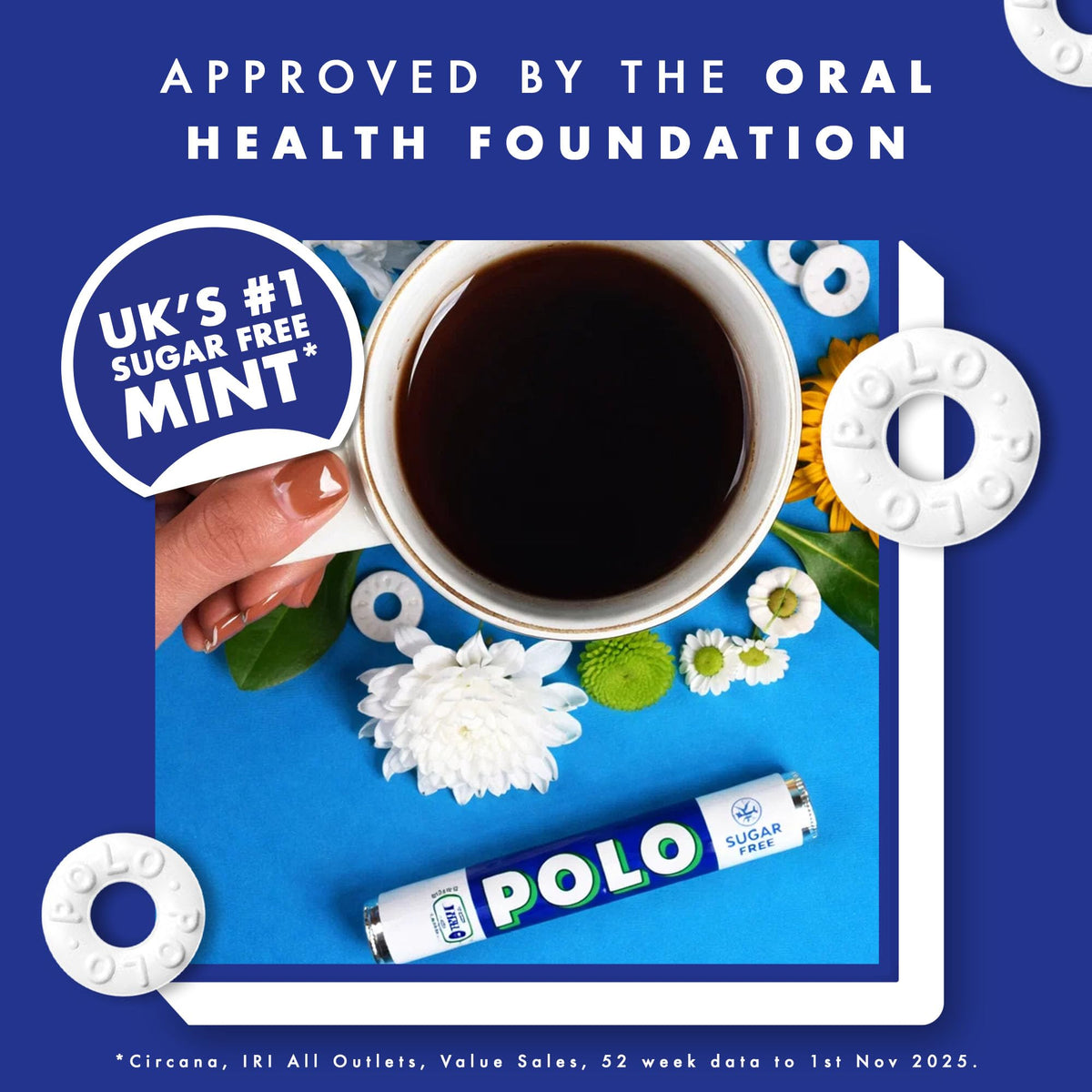 Polo Sugar Free Mints Multipack - 4 x 33.4g