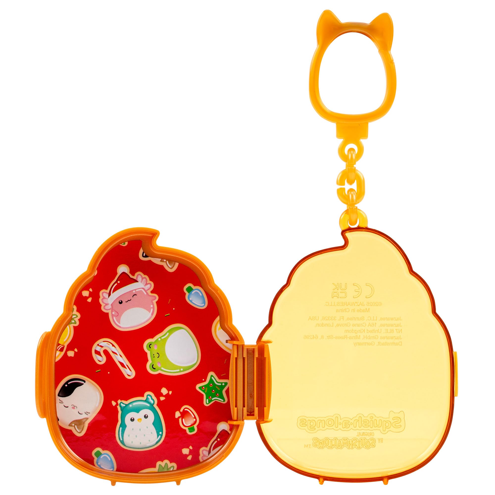 Squish-a-longs Chandra the Holiday Cupcake Clip-a-longs Mini-Squish Carrying Case with 4 Mini Figures 6
