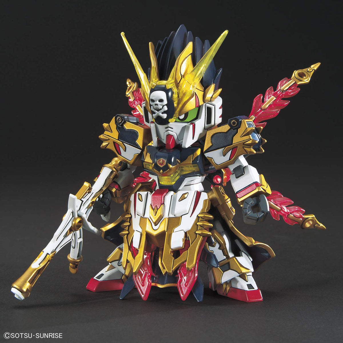 Bandai Spirits SD Gundam Sangoku Soketsuden #30 Gan Ning Crossbone Gundam Model Kit - 120 Pieces