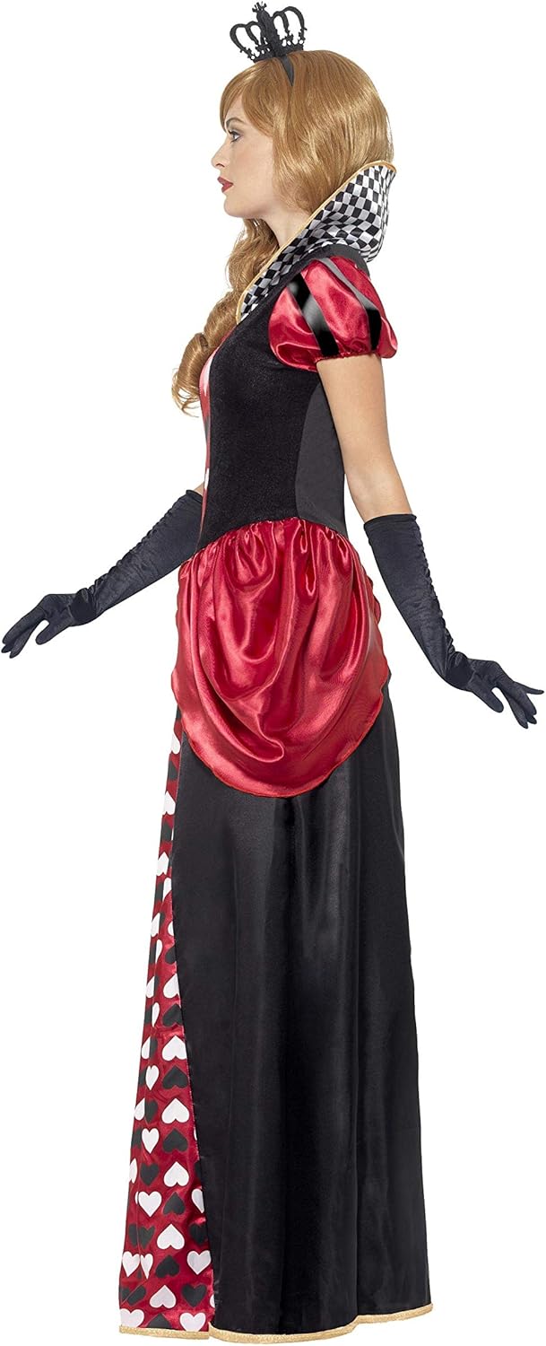 Smiffys Royal Red Queen Costume - UK Size 12-14 (45489S)