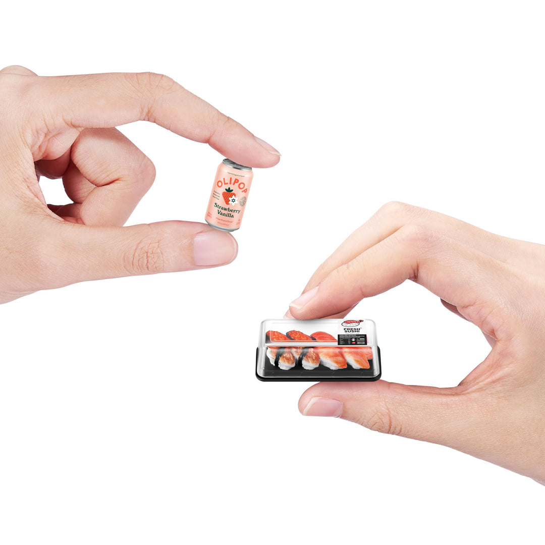 Mini Brands Fill The Fridge Series 2 PACK by ZURU - Collectible Miniature Food Toys for Kids 8+