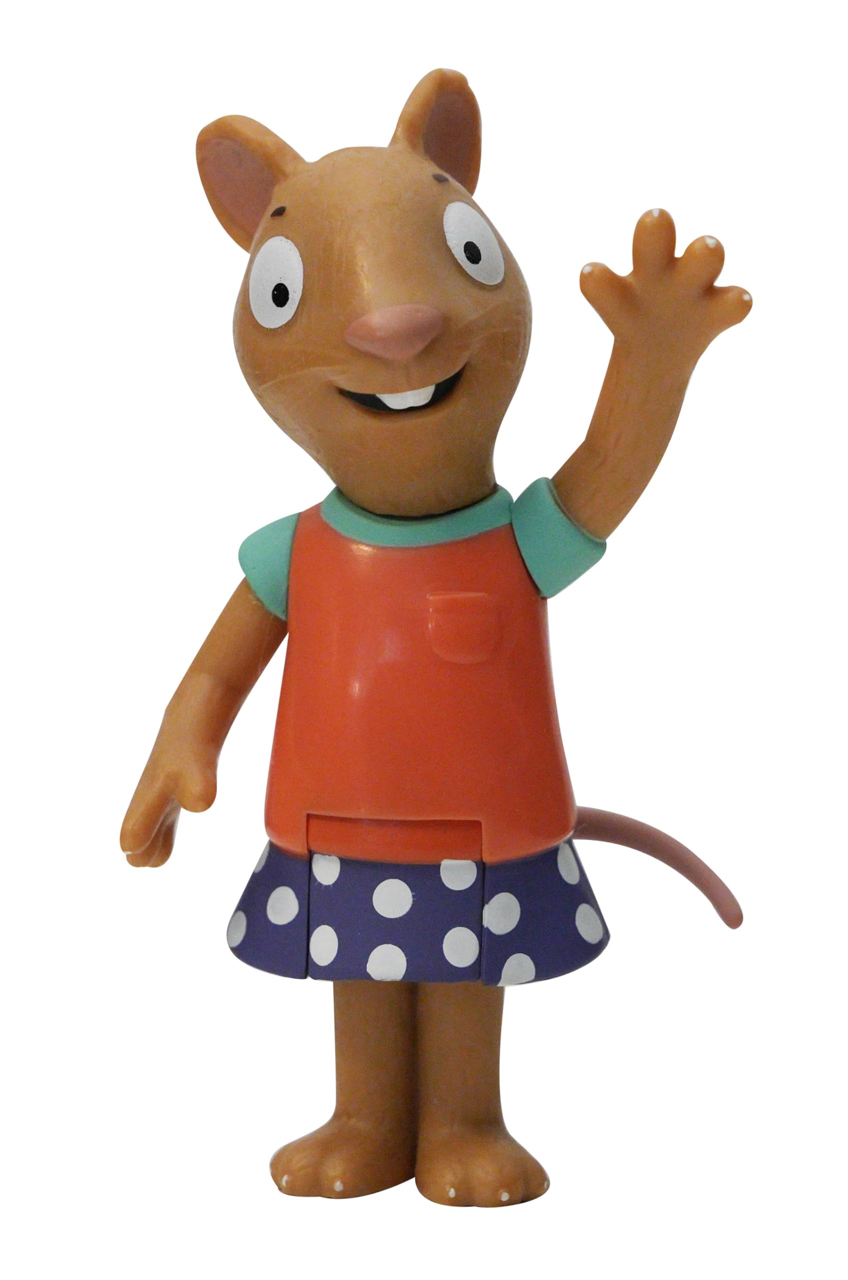 BANDAI Pip and Posy Twin Figure Pack - 2 x 10cm Bendable Figures 7