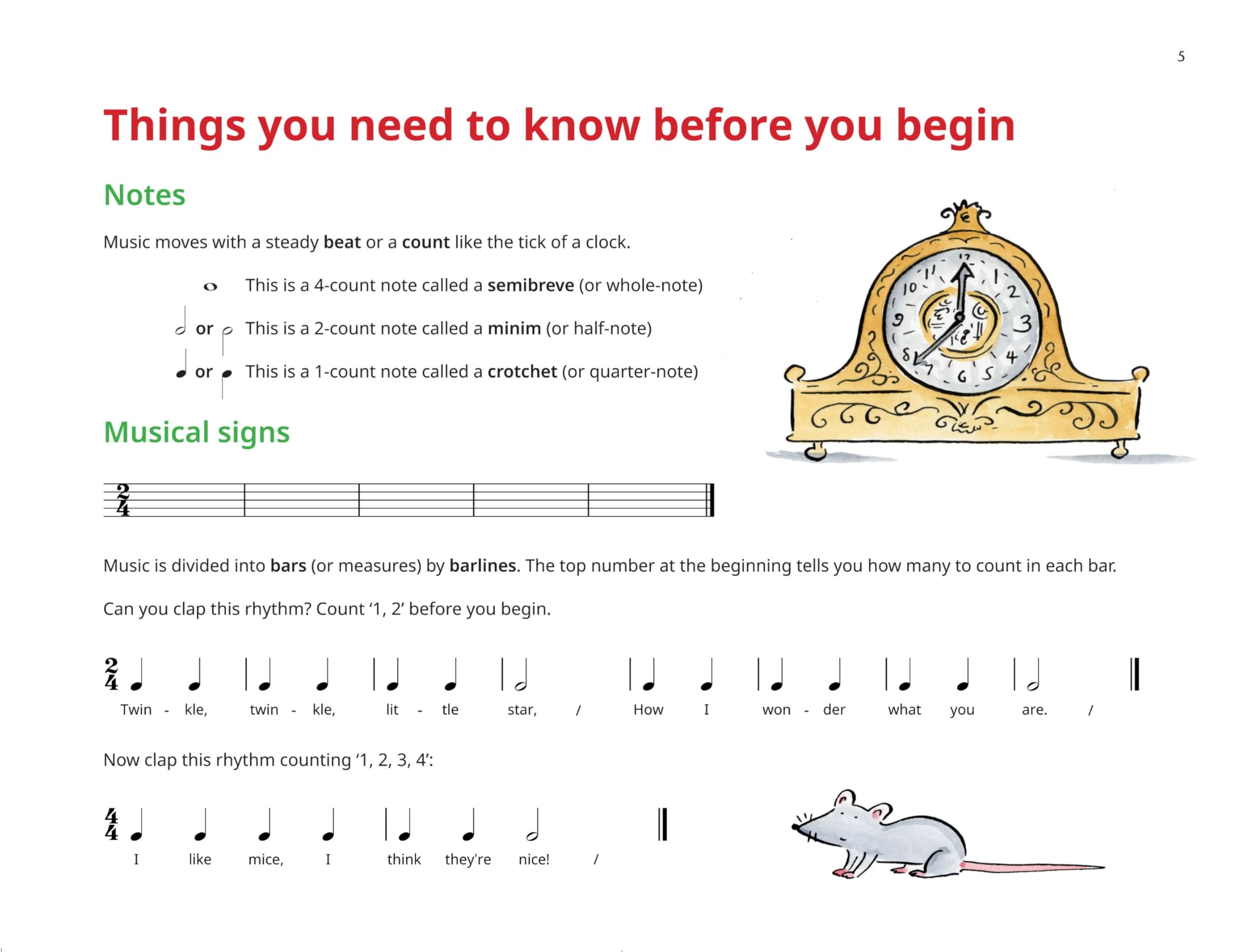 Oxford University Press Tunes for Ten Fingers (Third Edition) - Piano Book for Young Beginners | Sheet Music 3