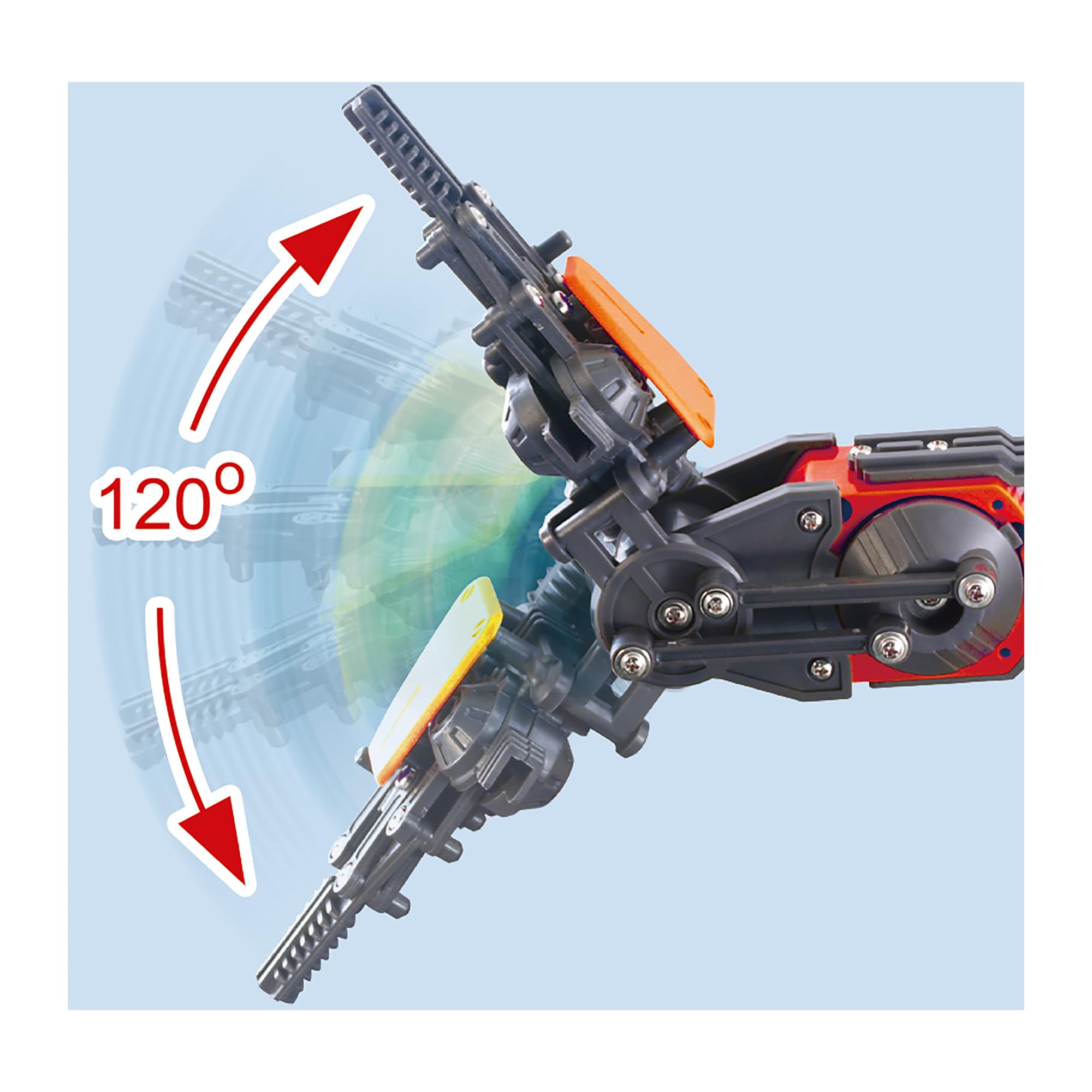 Machine Works MWRA01 Build Your Own Robotic Arm Kit - Wireless Controlled Metal Robot for Ages 10+ 20