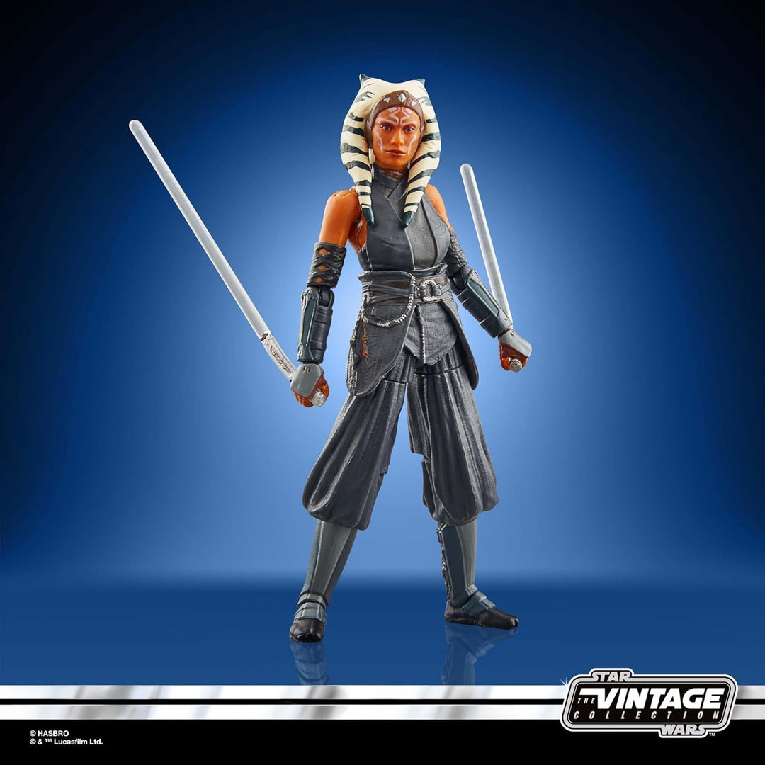 Star Wars The Vintage Collection Ahsoka Tano Action Figure - 3.75" Scale, Lightsaber Accessories, Ages 4+