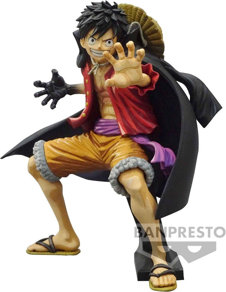 Banpresto Manga Dimensions One Piece - Monkey D. Luffy Wanokuni Figure (Bandai Spirits)