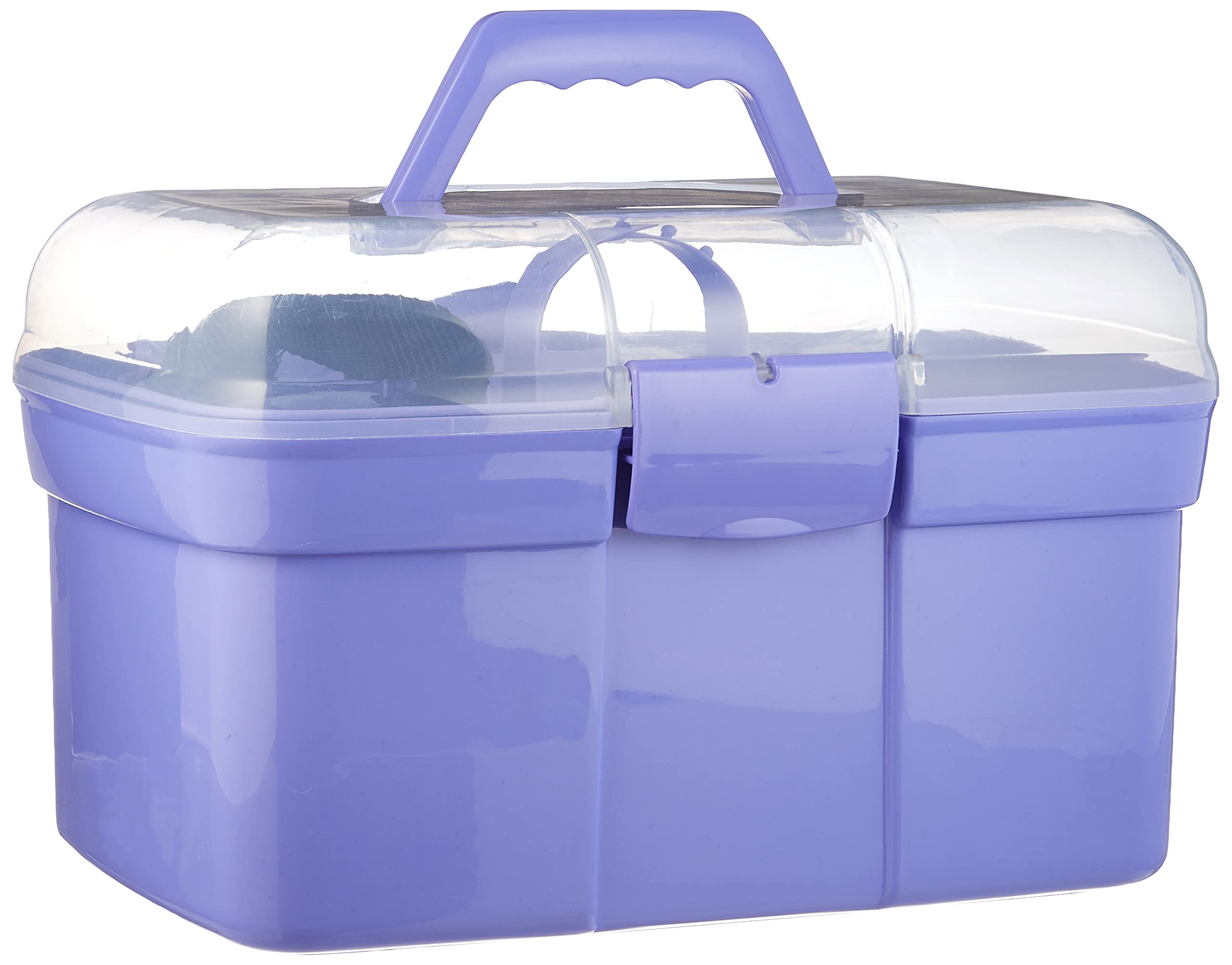 Covalliero Horse Hoof Care Cleaning Box - Filled, Purple, Polypropylene 2