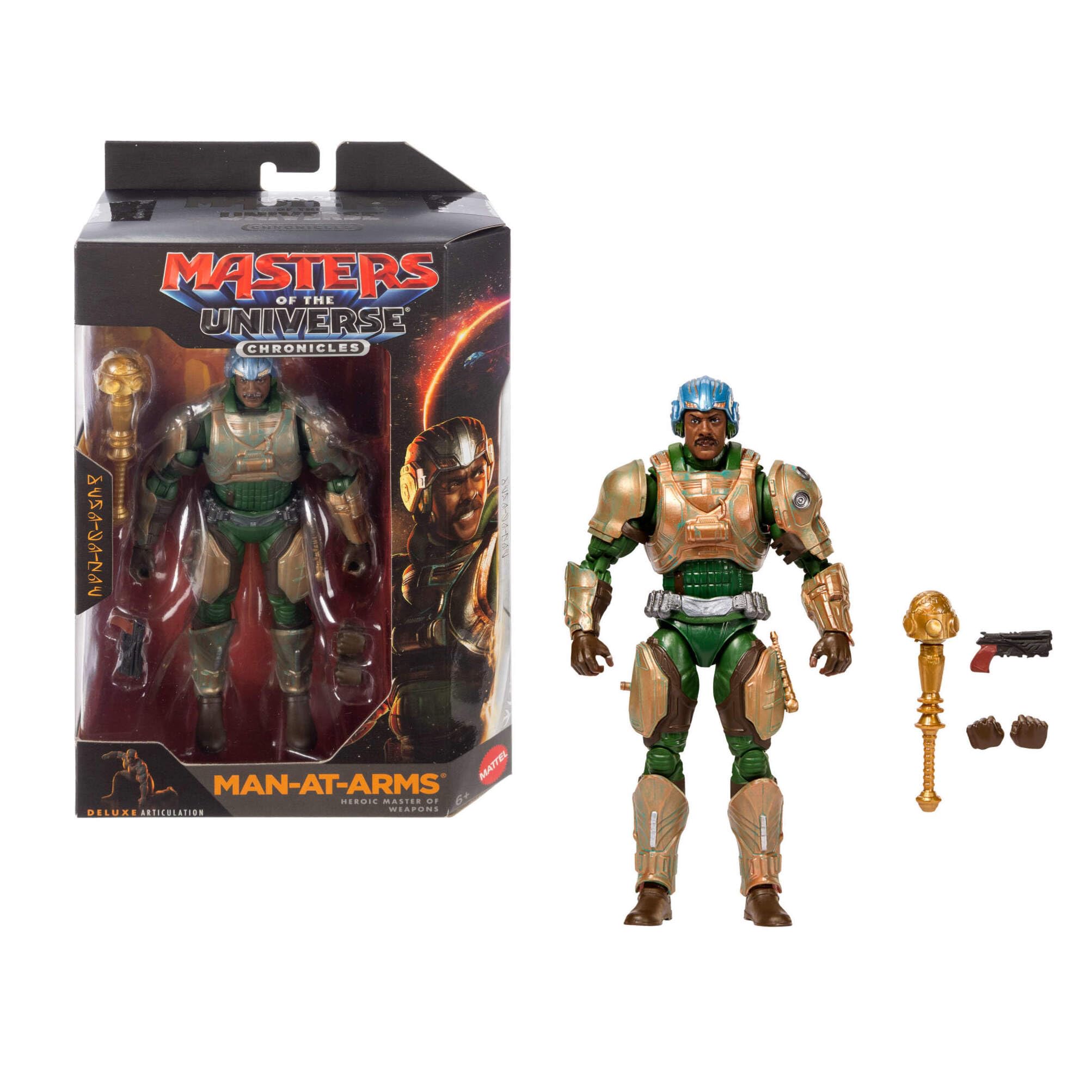 Masters of the Universe Chronicles Man-At-Arms Action Figure | 6.5 Inch Scale | Movie Inspired 1