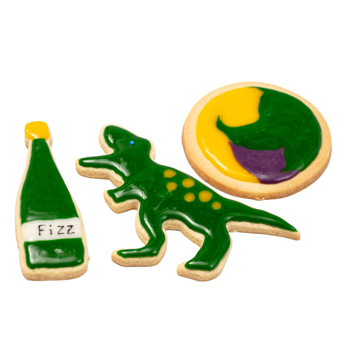 PME Biscuit Icing - Green, 120 ml, Pack of 2
