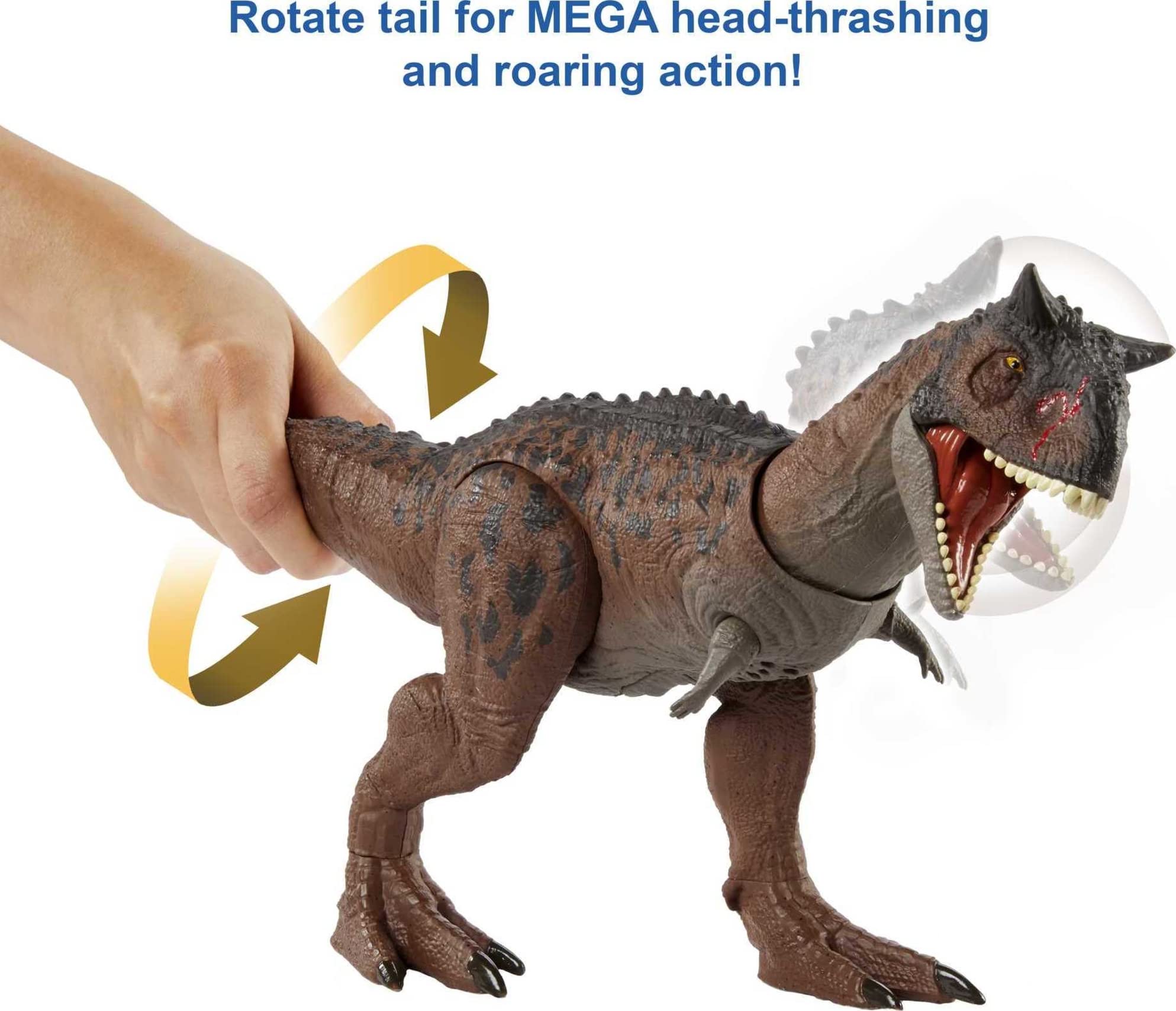 Mattel Jurassic World Control 'N Conquer Carnotaurus Toro Action Figure | Ages 4+ 5