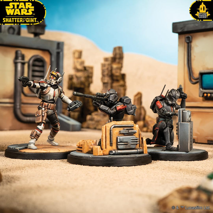 Atomic Mass Games Star Wars: Shatterpoint Clone Force 99 Squad Pack Miniatures Game