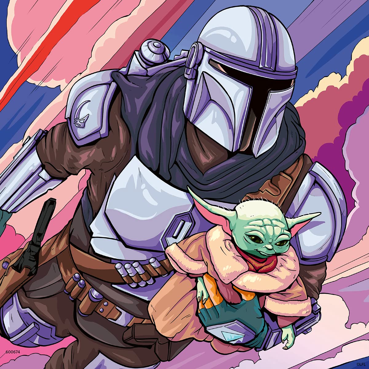 Ravensburger Star Wars The Mandalorian 3 x 49 Piece Jigsaw Puzzles - Ages 5+ 12