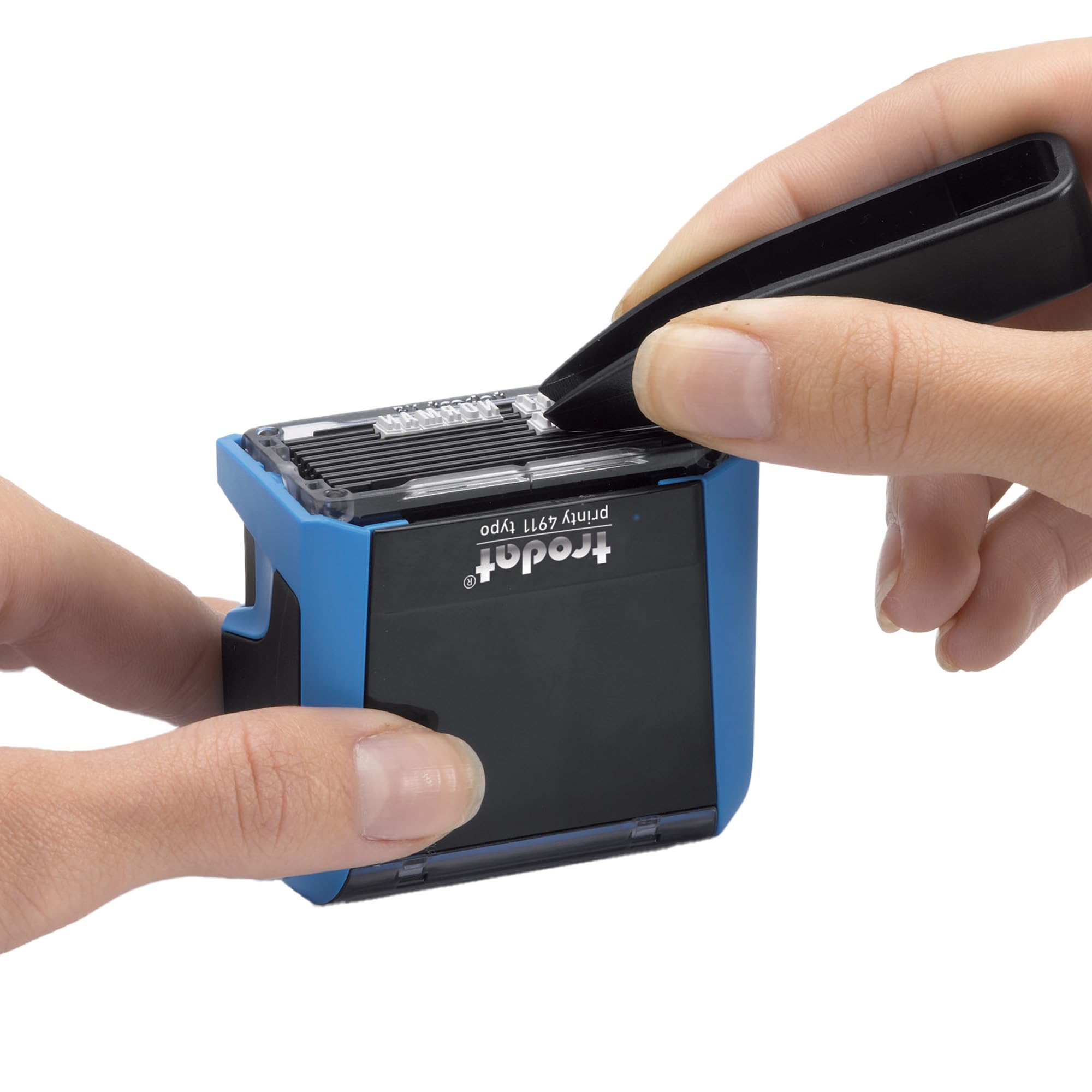 Trodat Printy 4911 DIY Self Inking Stamp - Create Your Own Impression | 37 x 12mm 4