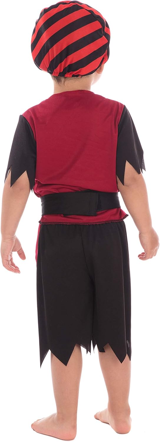 Bristol Novelty Pirate Boy Mate Costume - X-Small Toddler 2