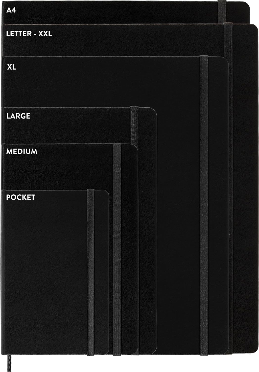 Moleskine Cahier Journal Set of 3 - Extra Large Dotted Pages | Black Cardboard Cover 7