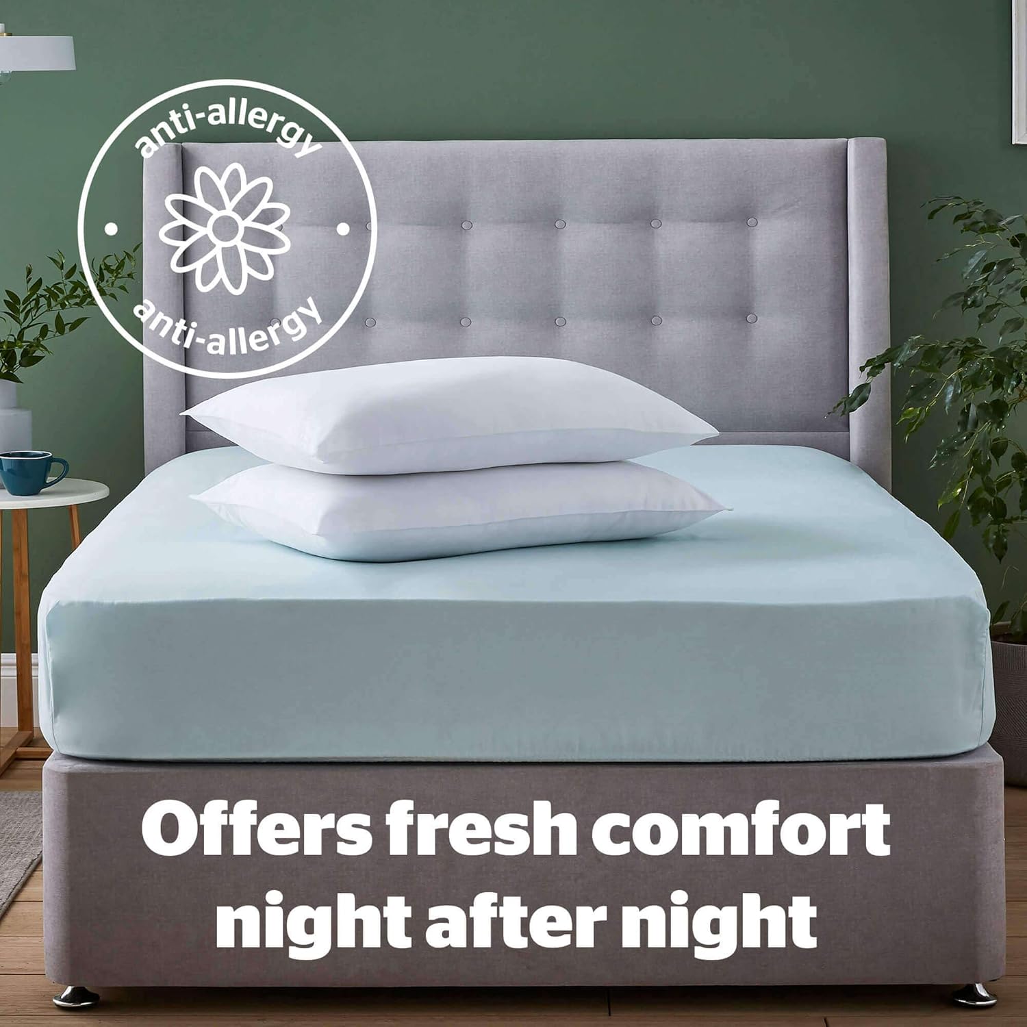 Silentnight - Anti-Allergy Microfibre Pillow Pack of 2 (Twin) 14