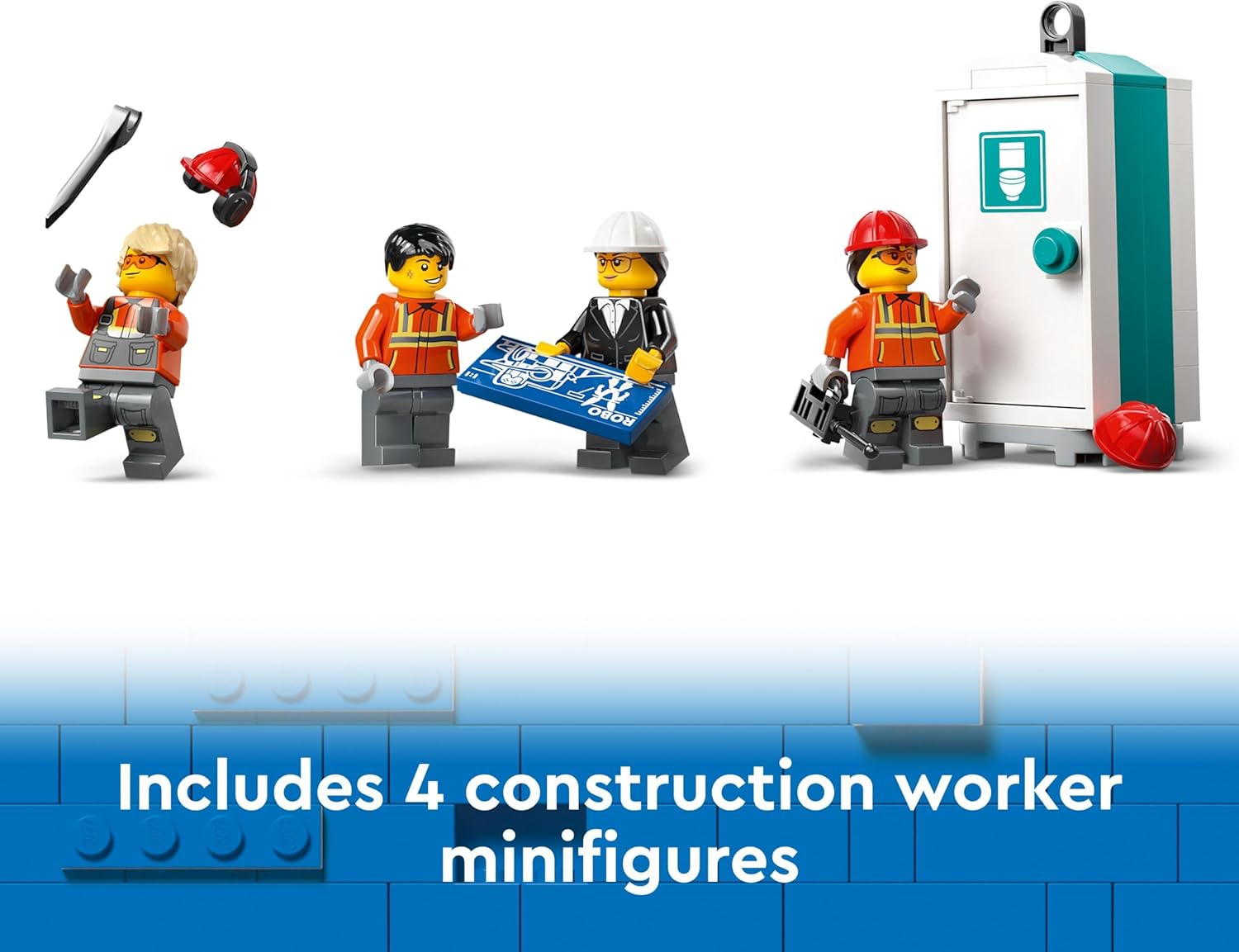 LEGO City Yellow Mobile Construction Crane Toy - Building Set for 9+ 2