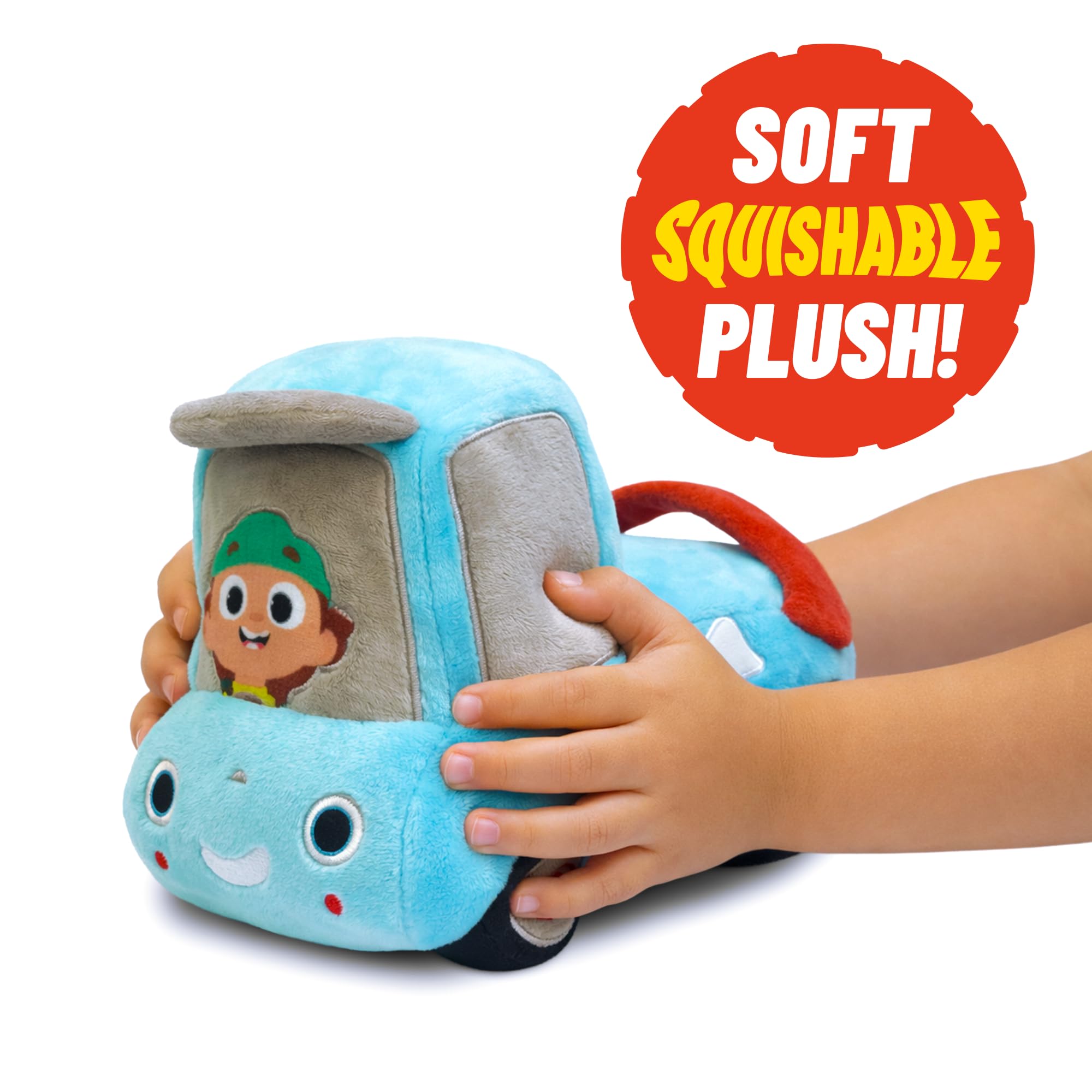 Mojo Swoptops Character Plush - Jumbo Soft Vehicle Toy | 19 Cm | Ages 0+ 2