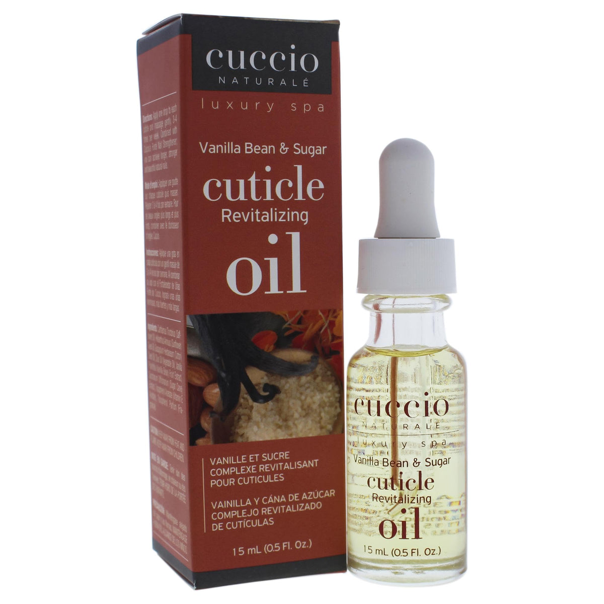 Cuccio Vanilla Bean & Sugar Cuticle Revitalizer Complex - 15ml Oil