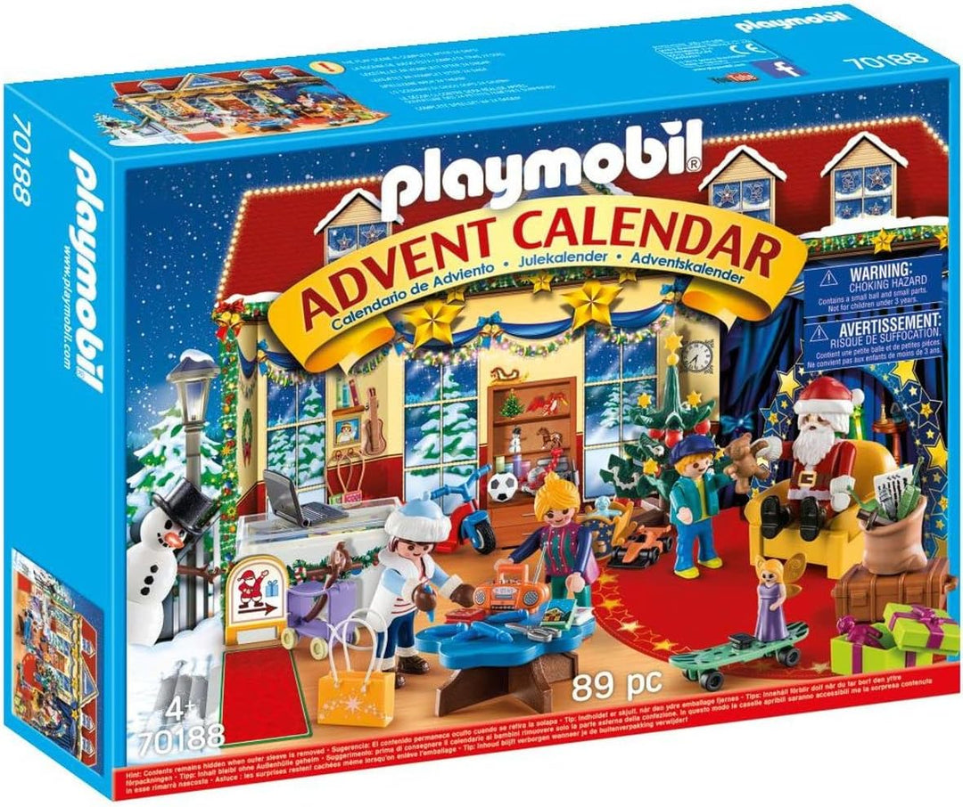 PLAYMOBIL - Christmas Toy Store Advent Calendar (70188)